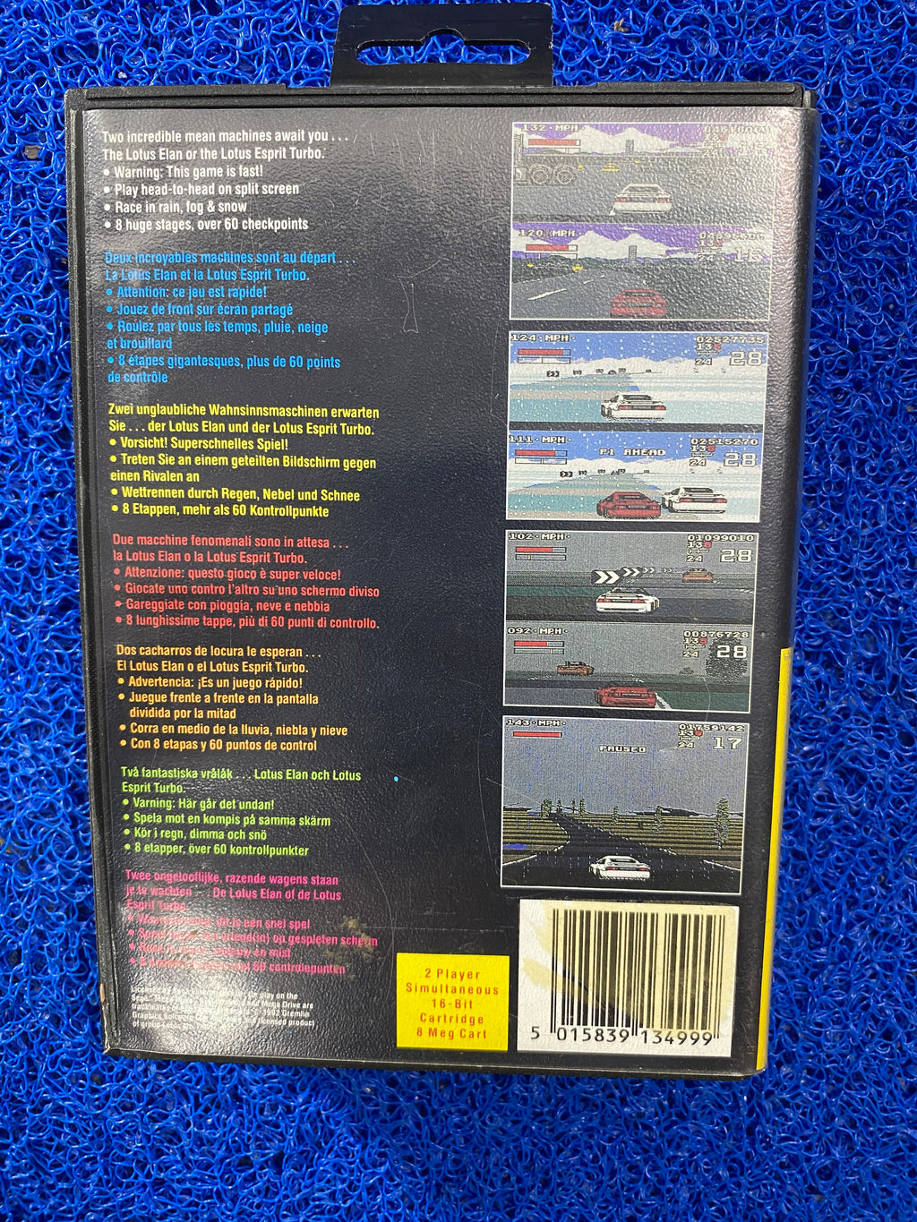 SEGA# Megadrive Lotus turbo challenge (E)