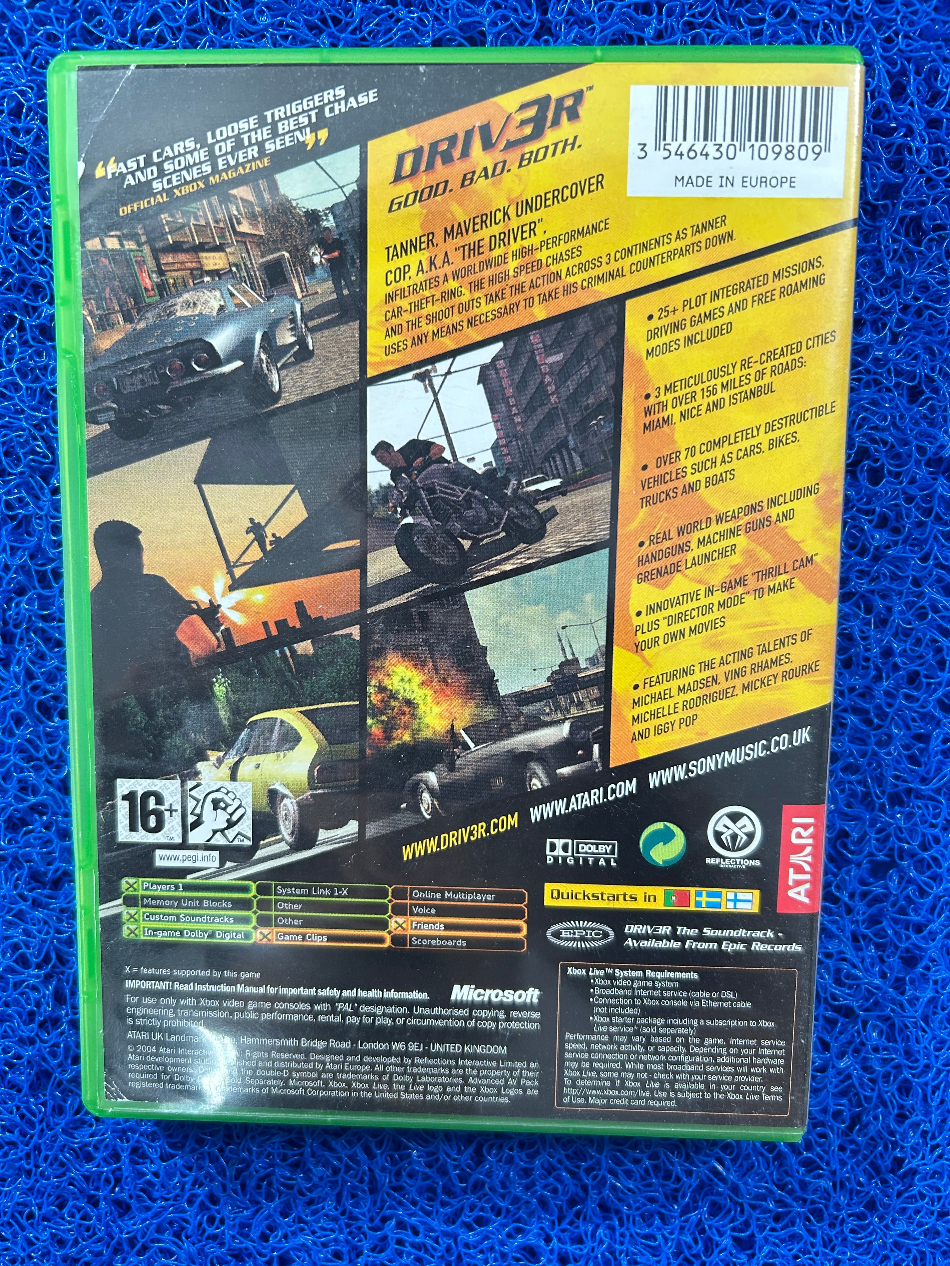 XBOX Driv3r (E)