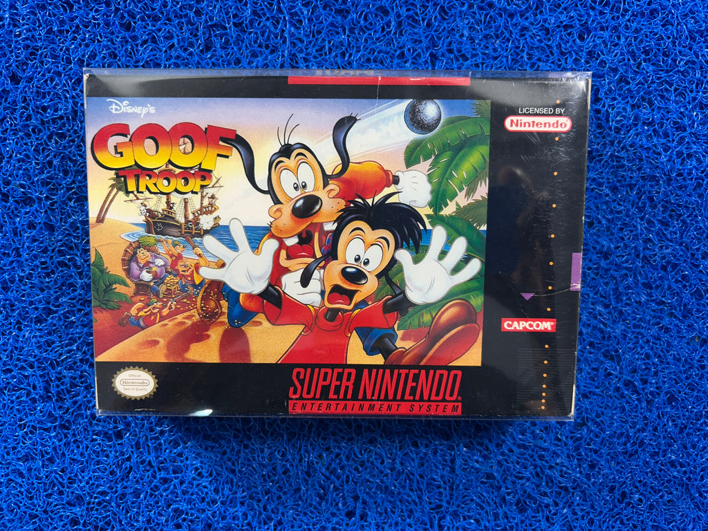 SNES Box Goof troop (A)