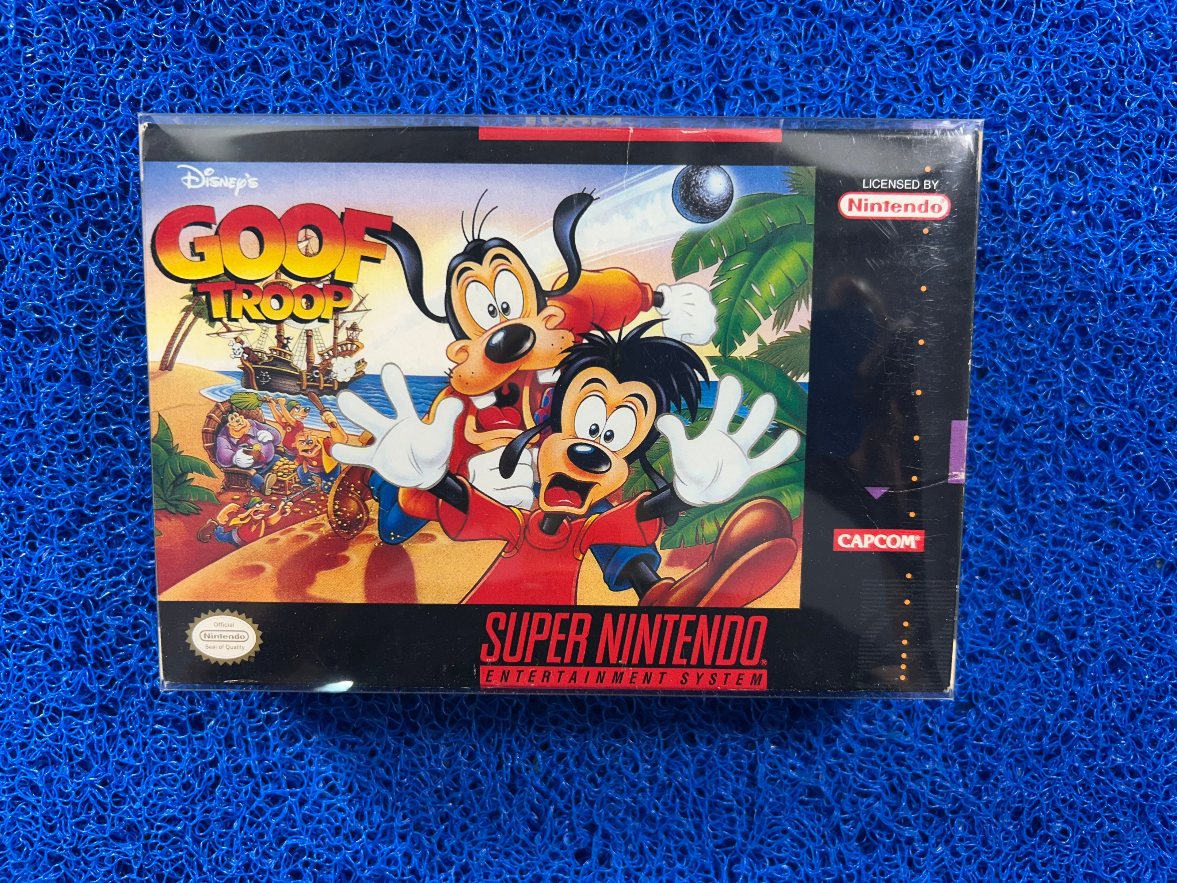 SNES Box Goof troop (A)