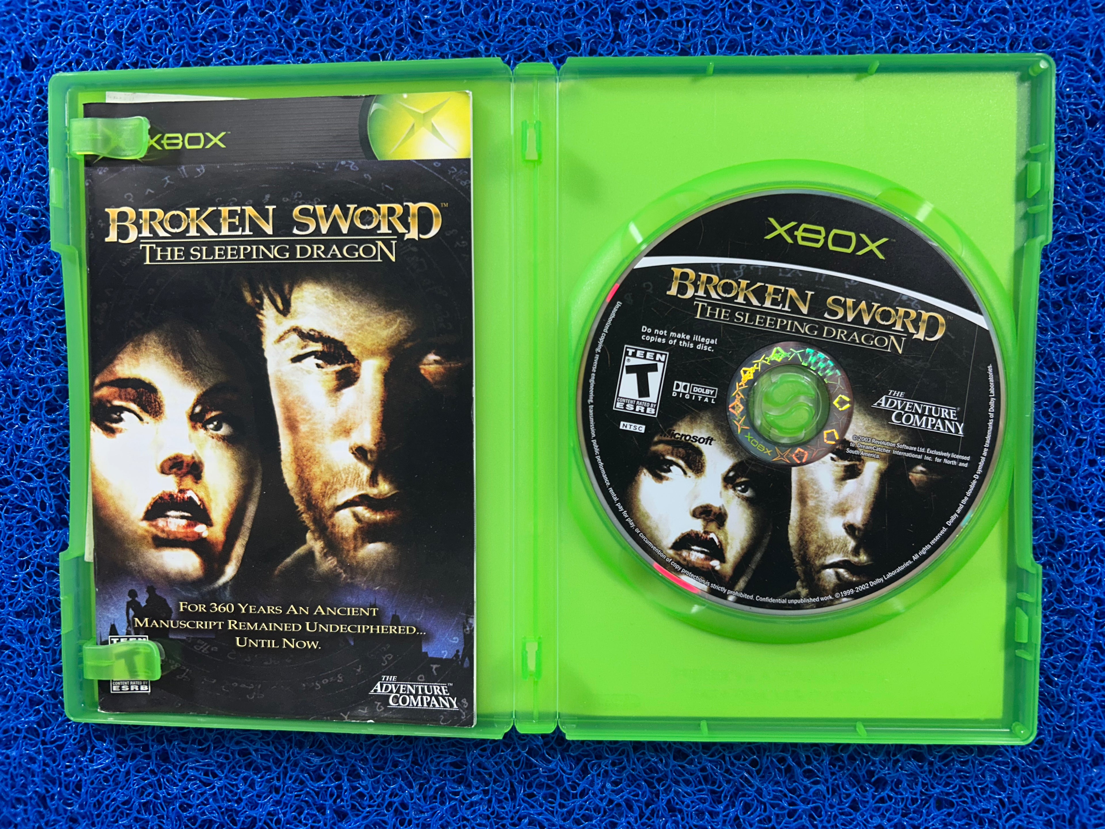 XBOX Broken Sword (A)