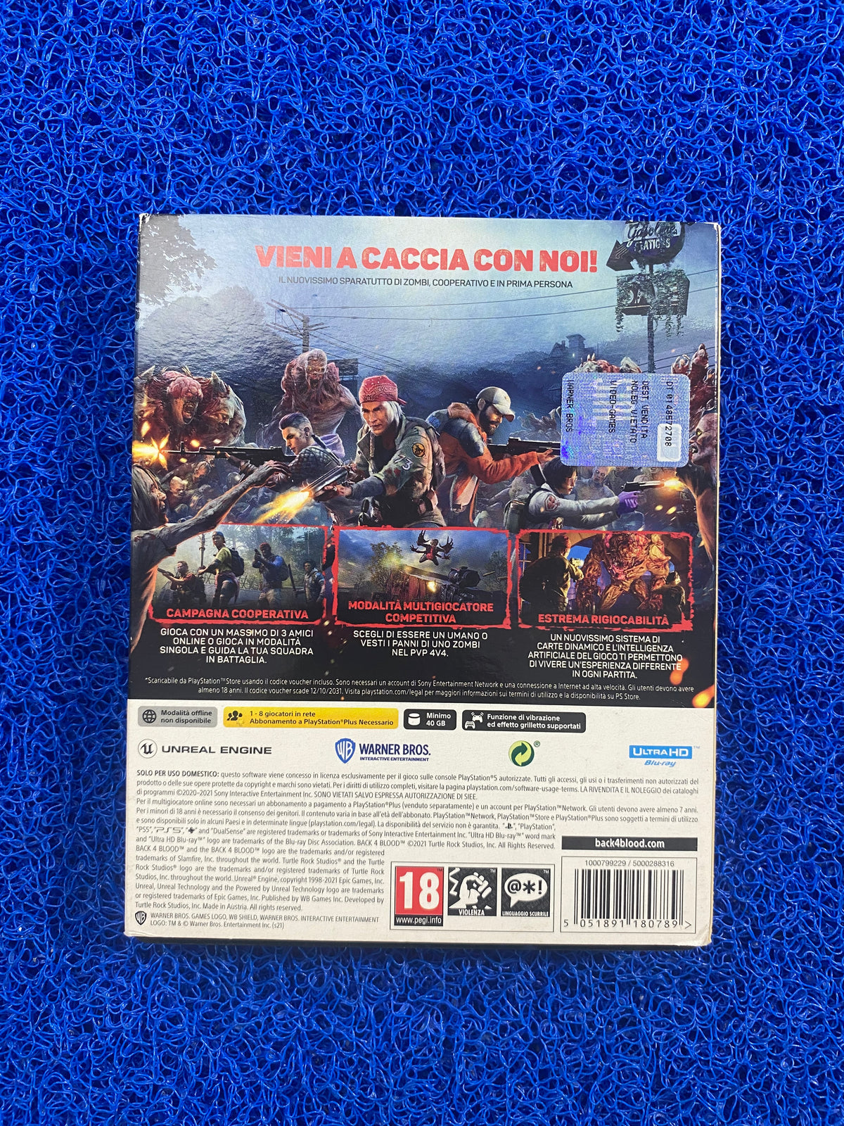 PS5# Back 4 blood collectors edition