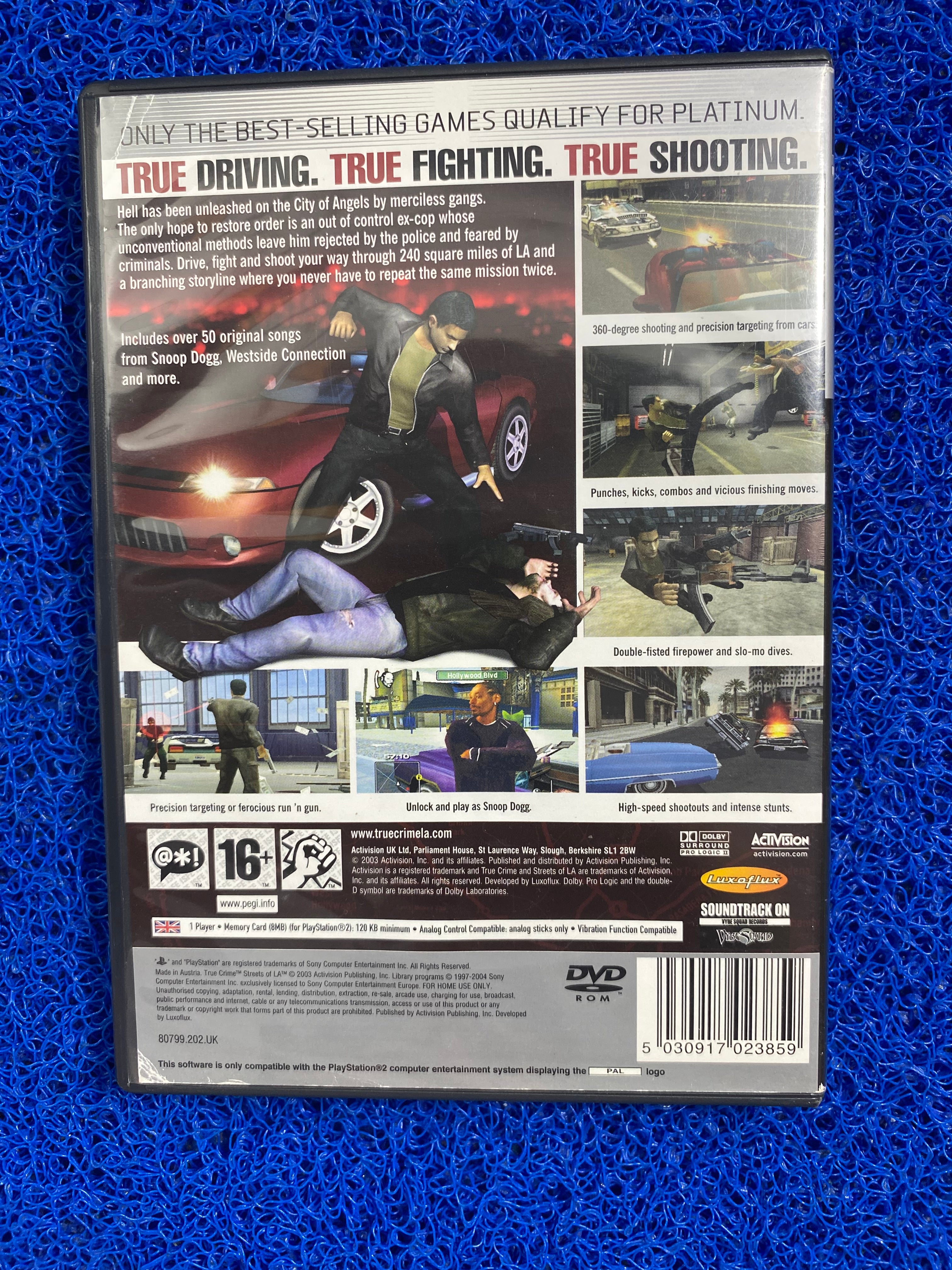PS2# Truecrime (E)