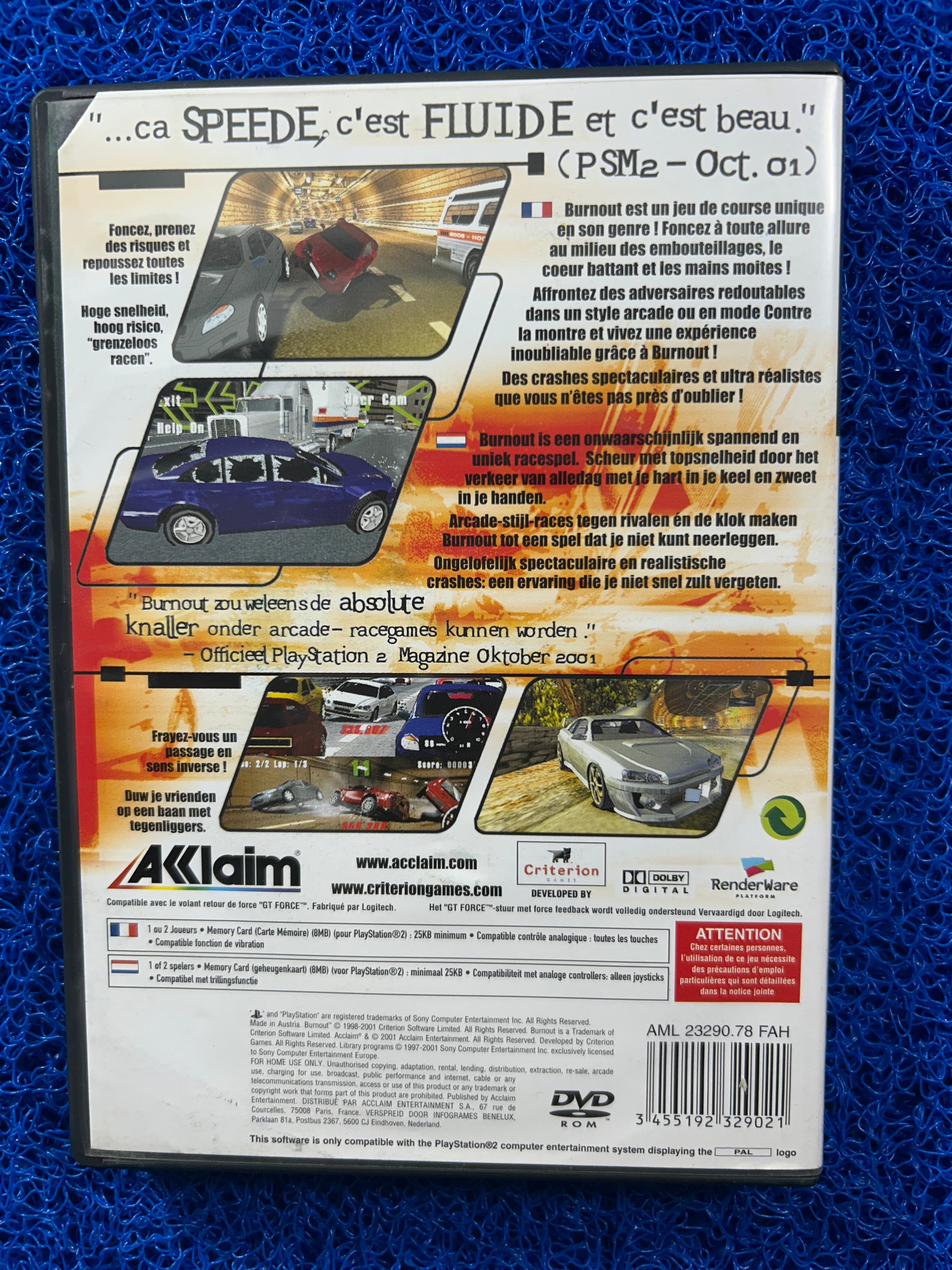PS2 Burnout (E)