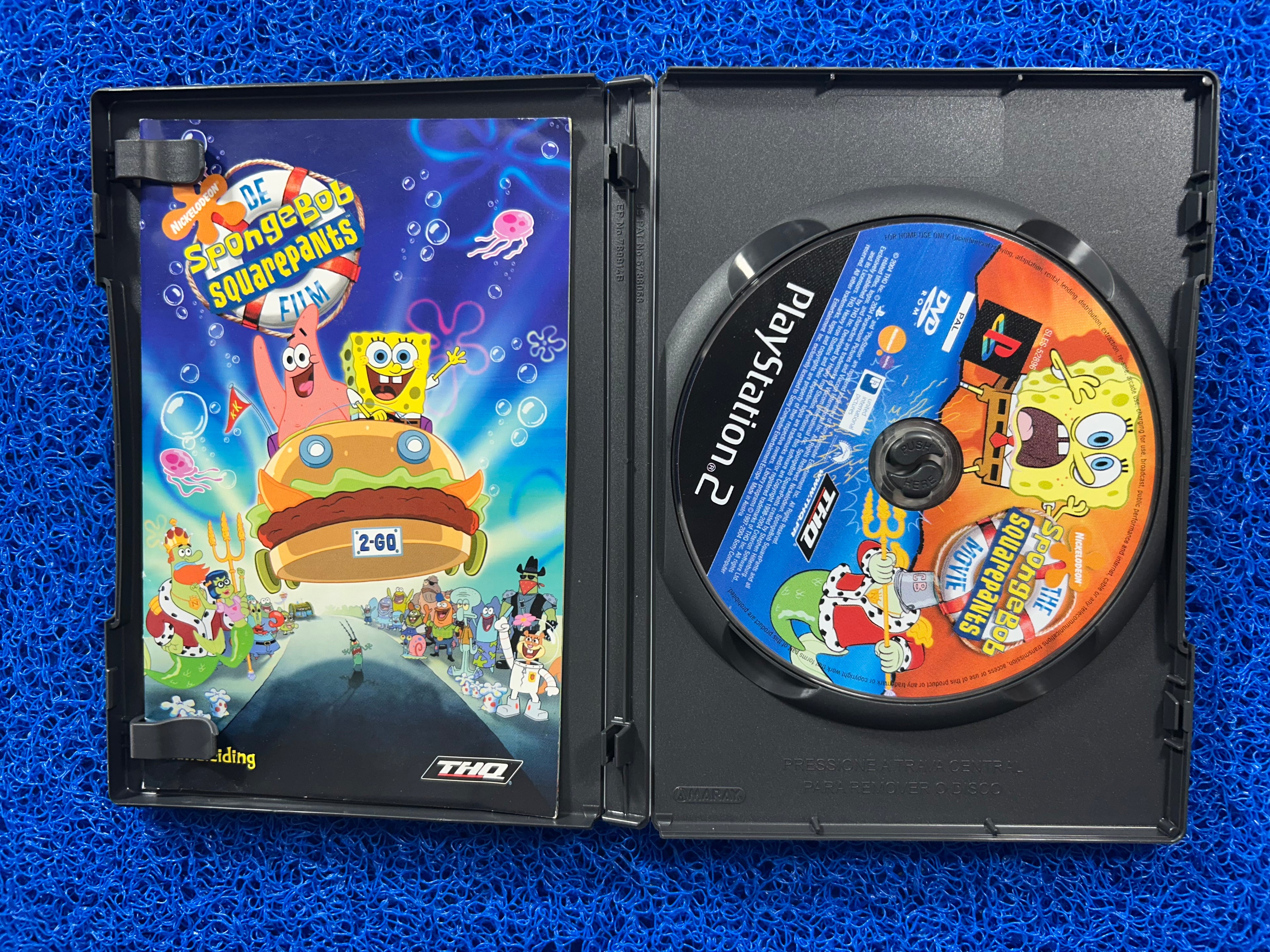 PS2 Spongebob squarepants movie (E)