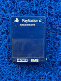 ACESSÓRIOS Memory card de ps2 azul metálico