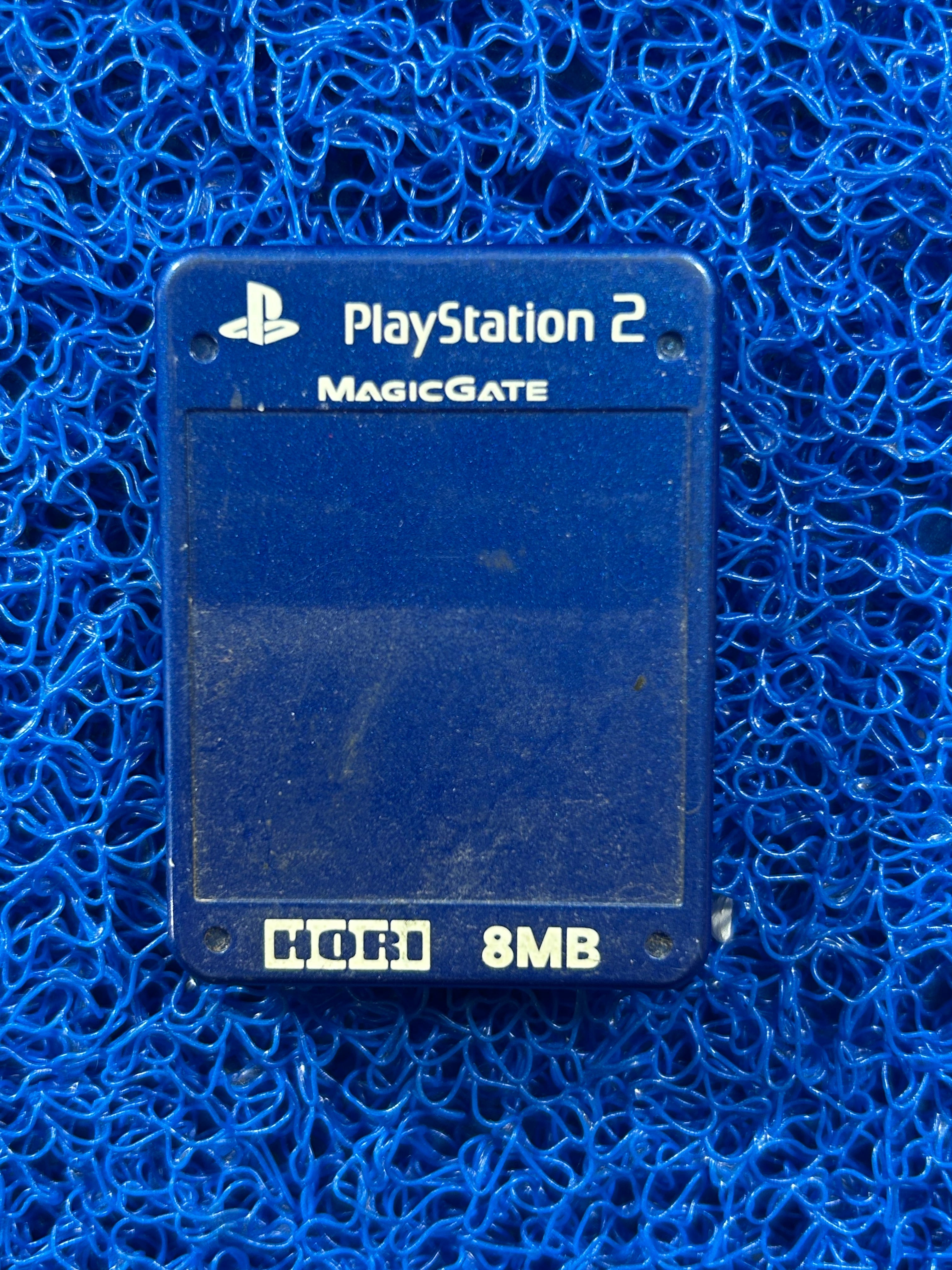 ACESSÓRIOS Memory card de ps2 azul metálico