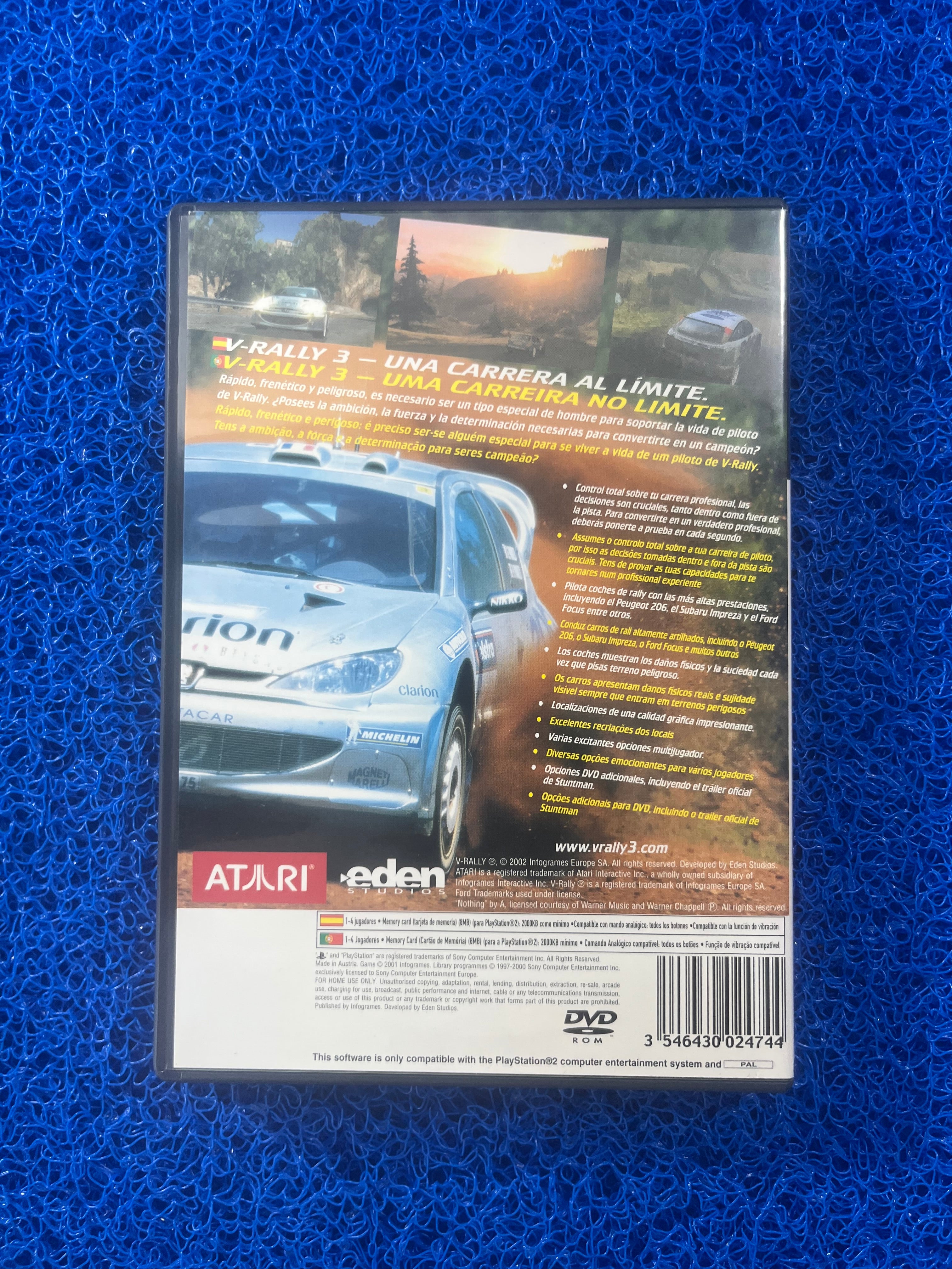 PS2 V-Rally 3 (E)