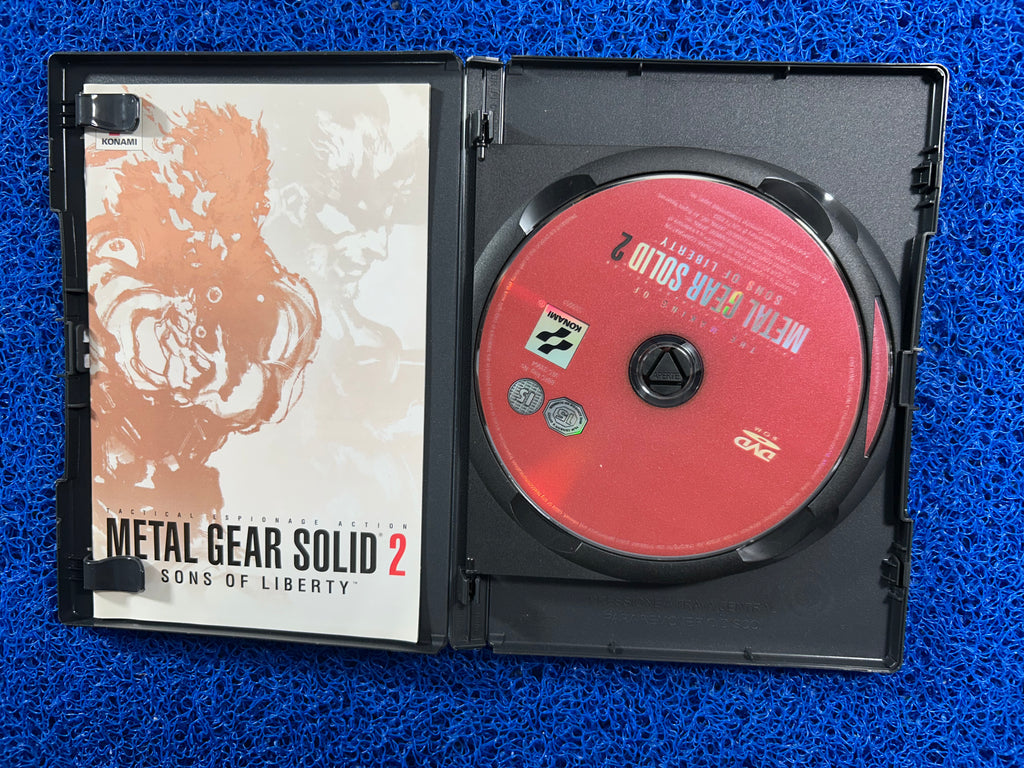 PS2# Metal gear solid 2 (E)