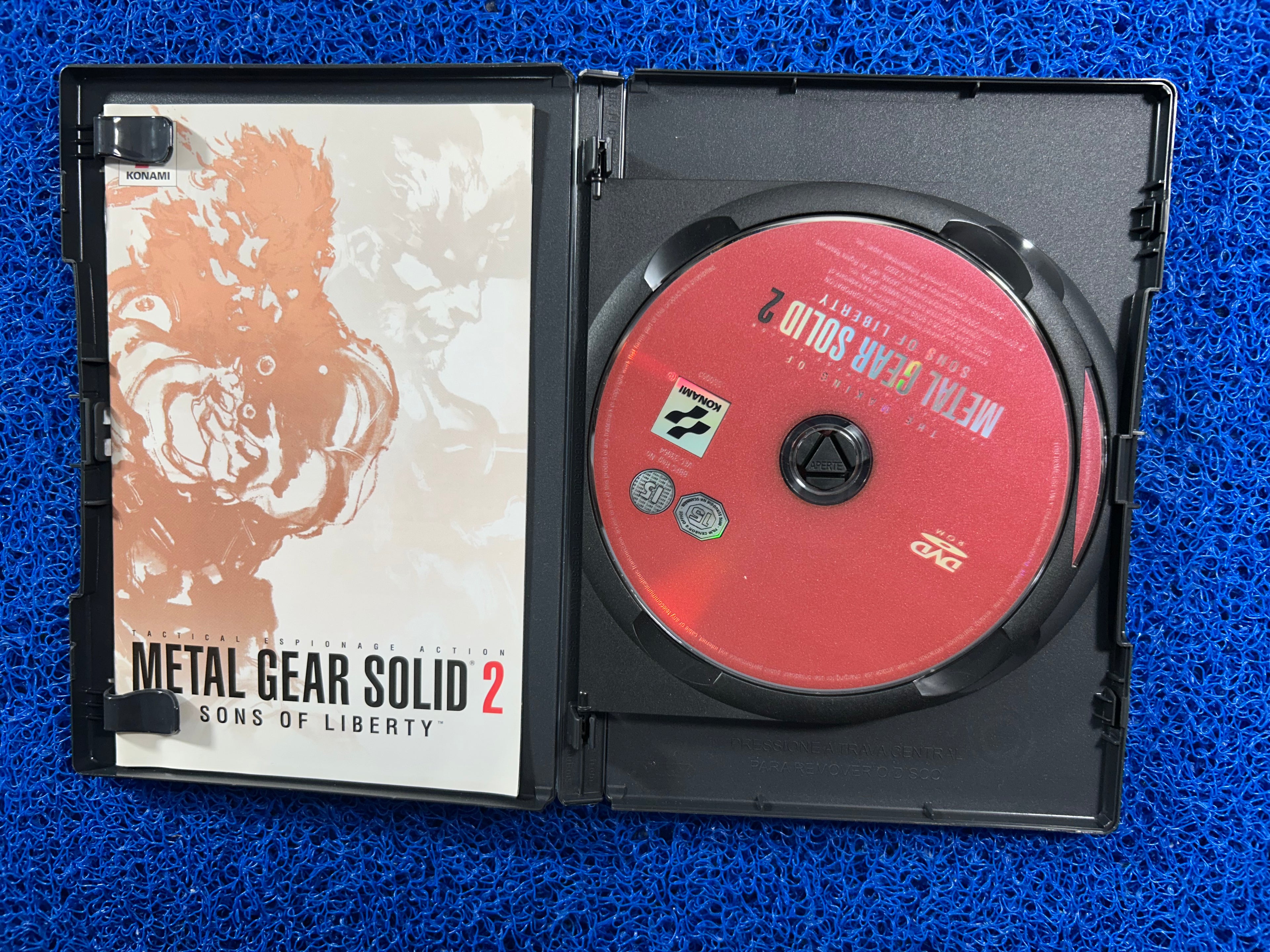 PS2# Metal gear solid 2 (E)