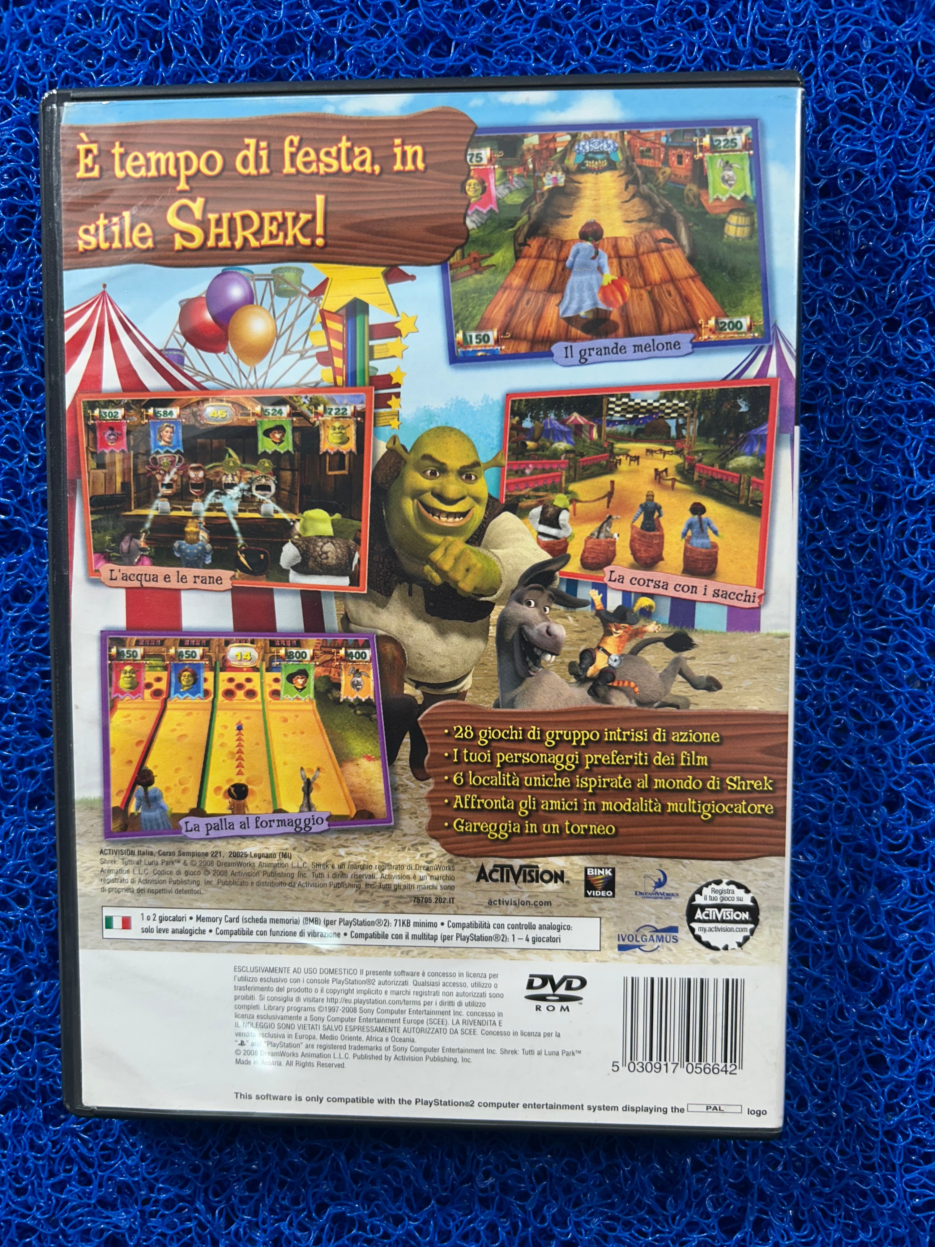 PS2 Shrek carnival (E)