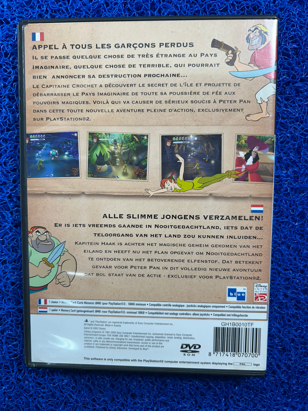 PS2 Peter pan the legend of never land (E)
