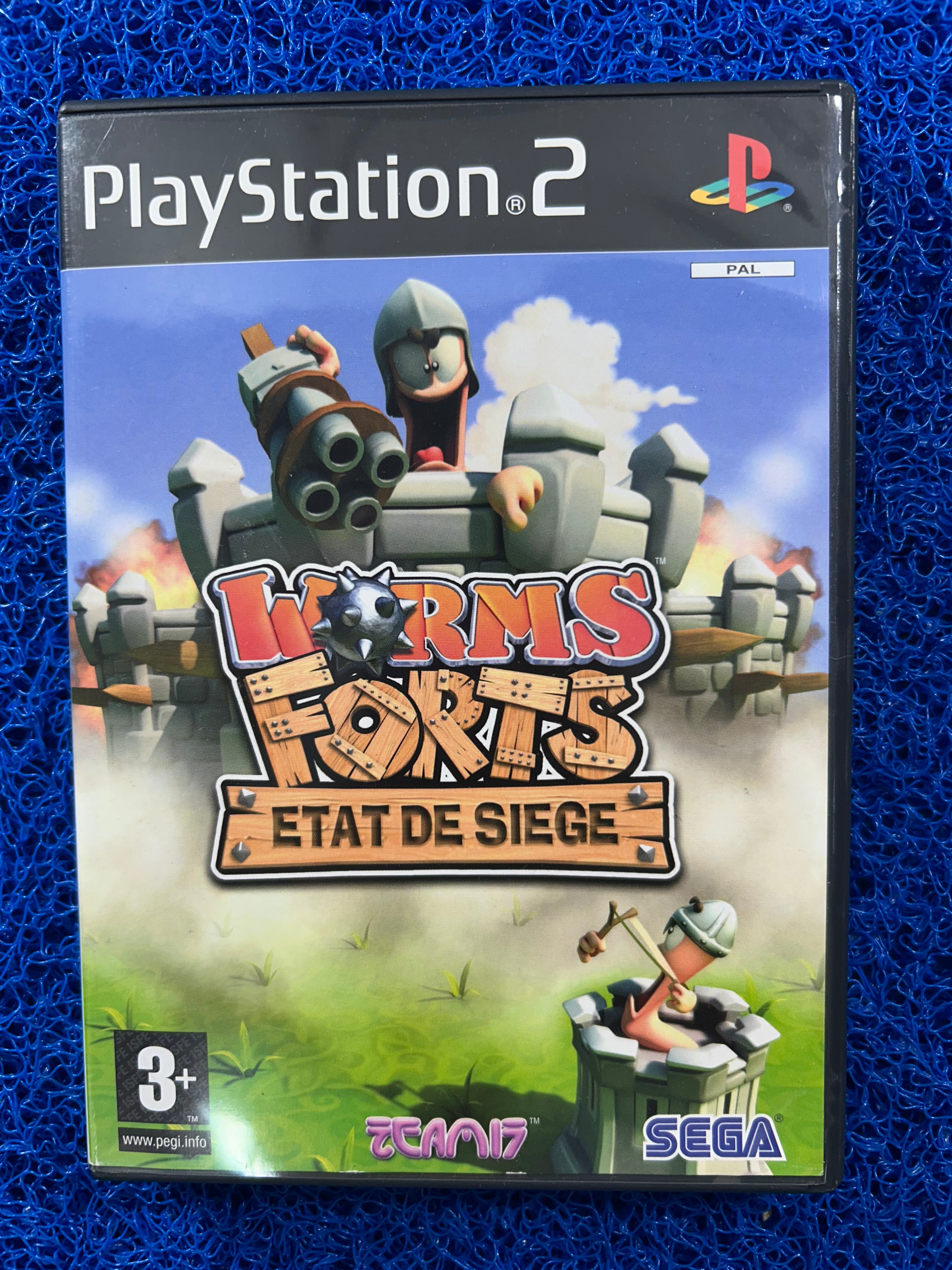 PS2 Worms forts (E)
