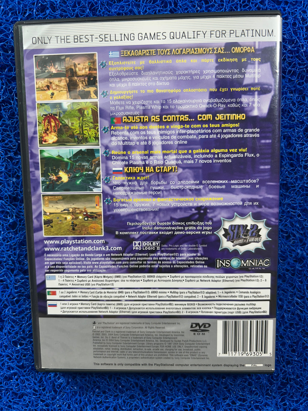 PS2 Ratchet clank 3 (E)
