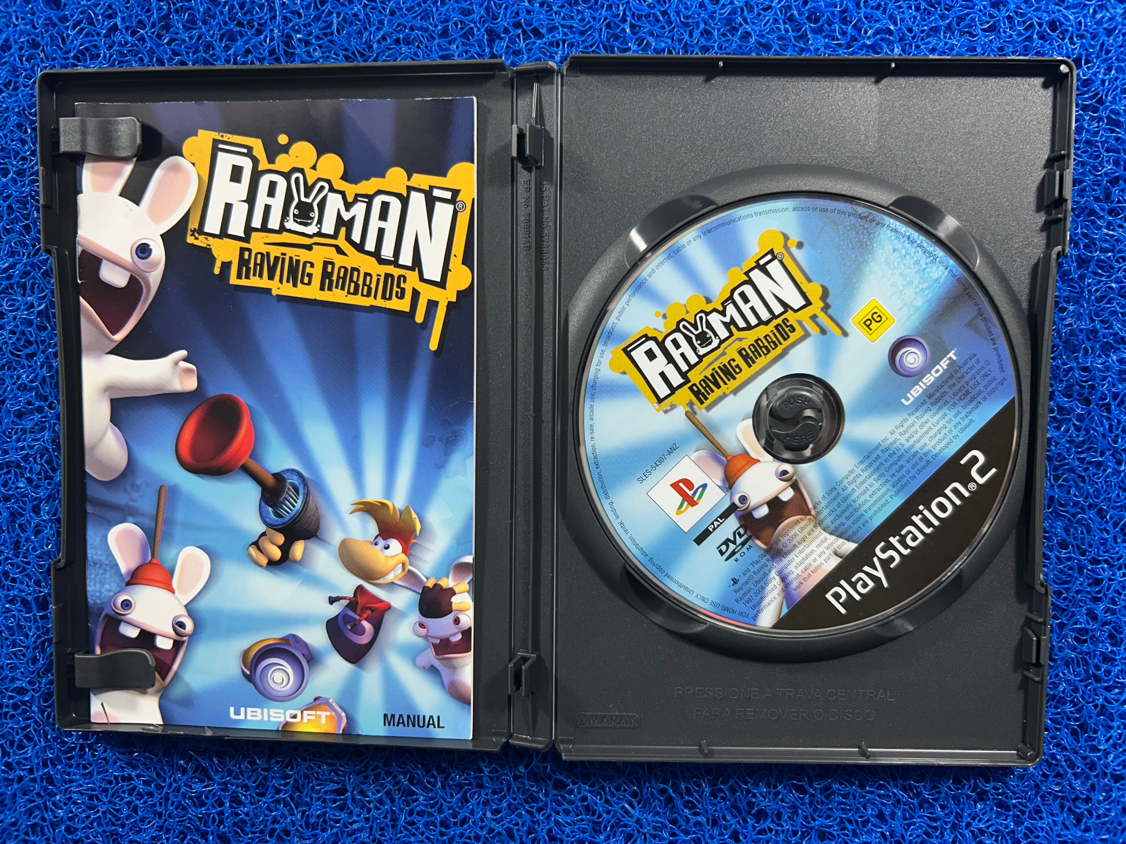 PS2 Rayman raving rabbits (E)