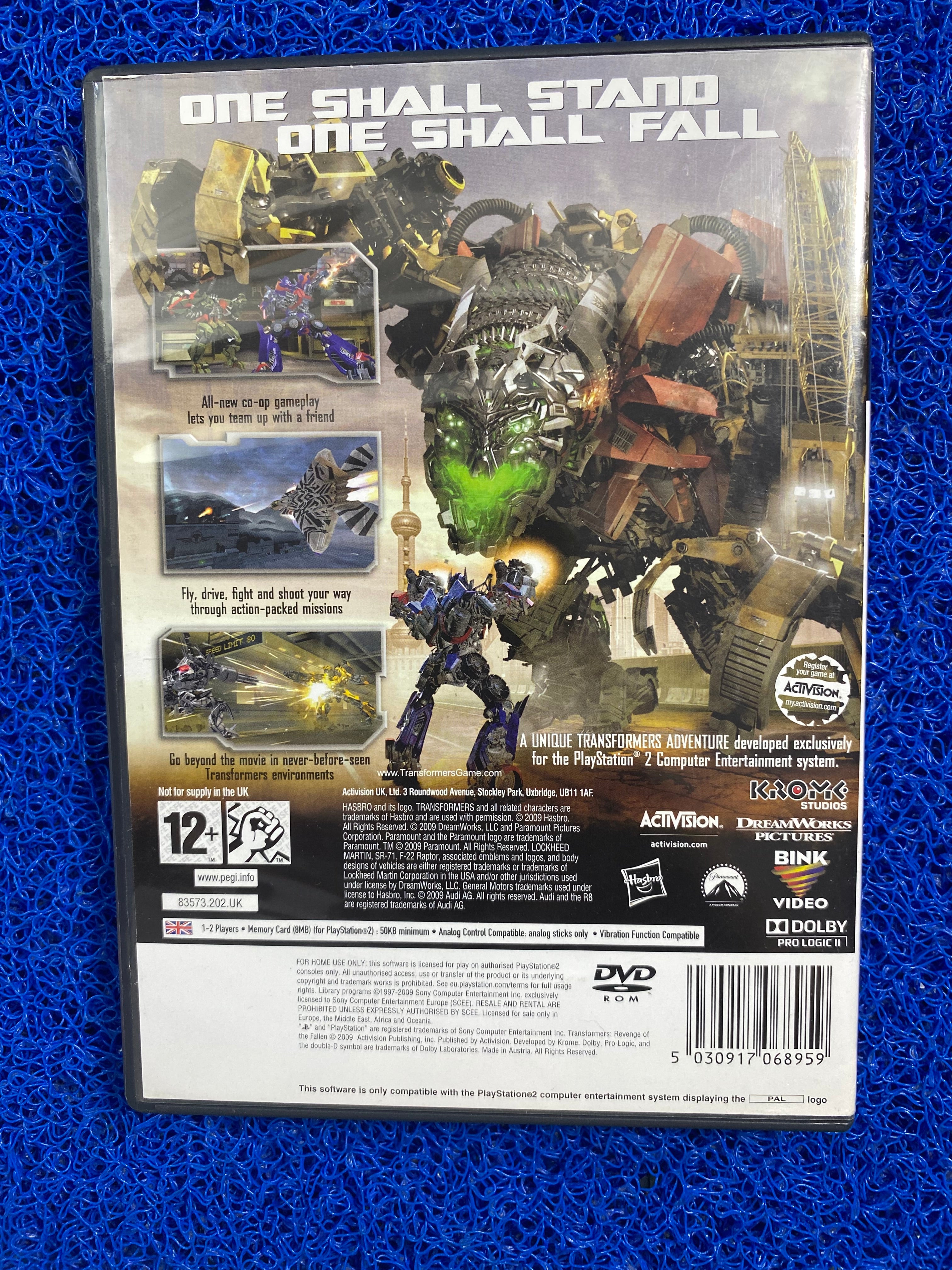 PS2# Transformers (E)