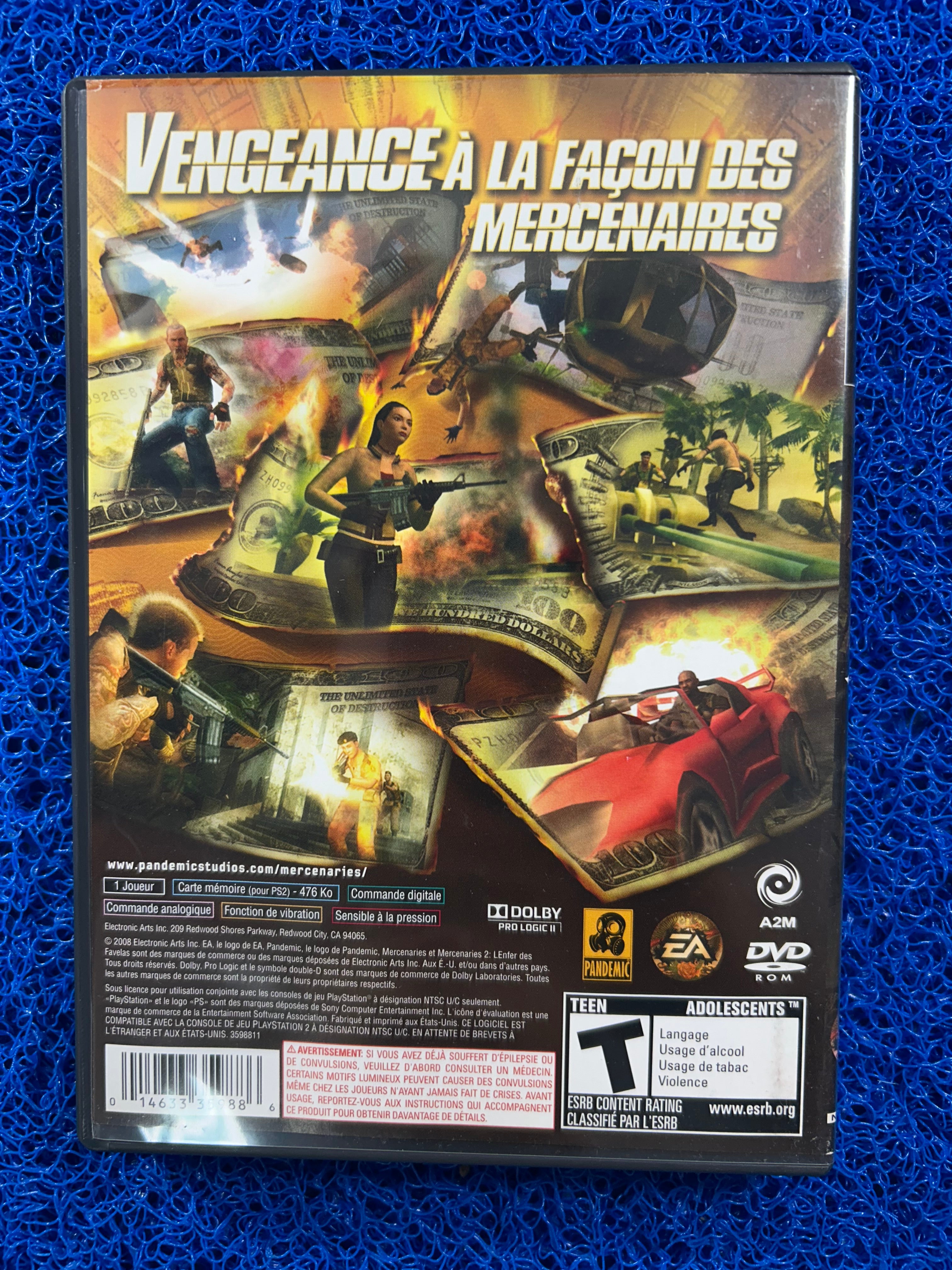 PS2 Mercenaries 2 (A)