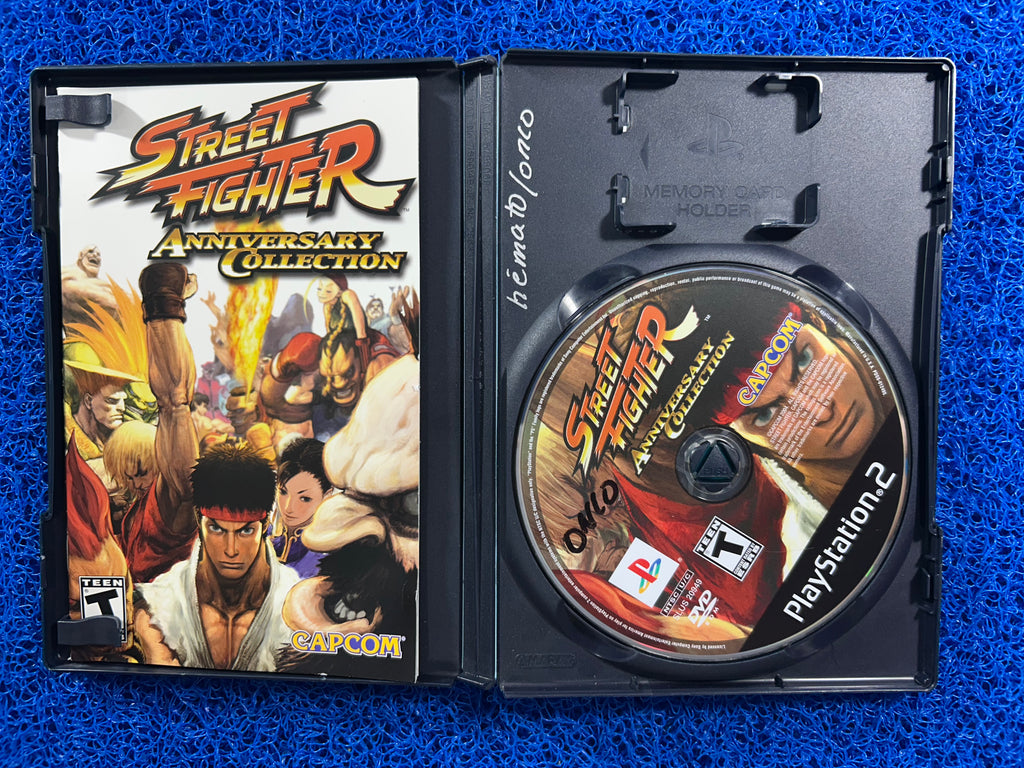 PS2 Street fighter Anniversary collection (A)