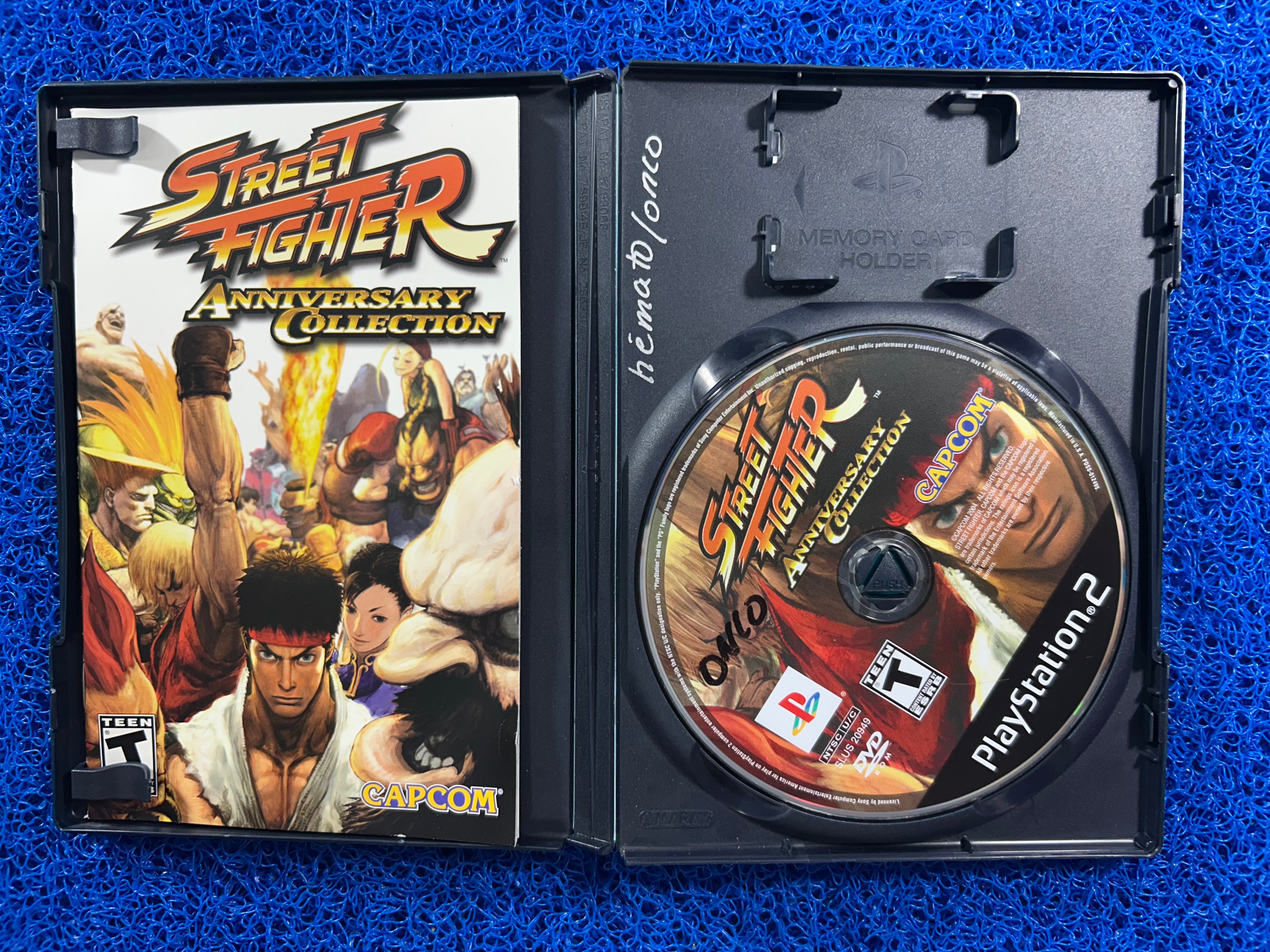 PS2 Street fighter Anniversary collection (A)