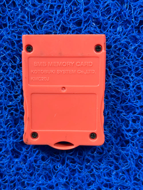 ACESSÓRIOS Memory card de ps2 laranja