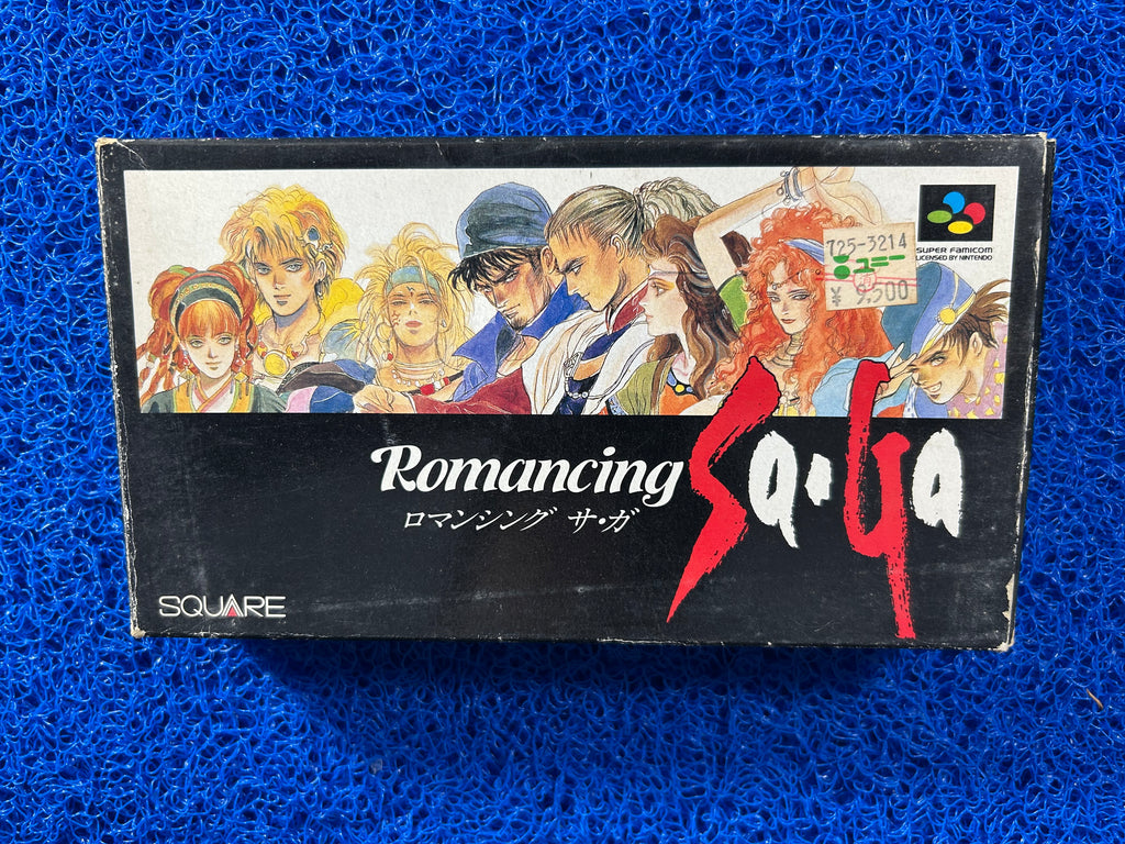 SFC box Romancing saga (J)