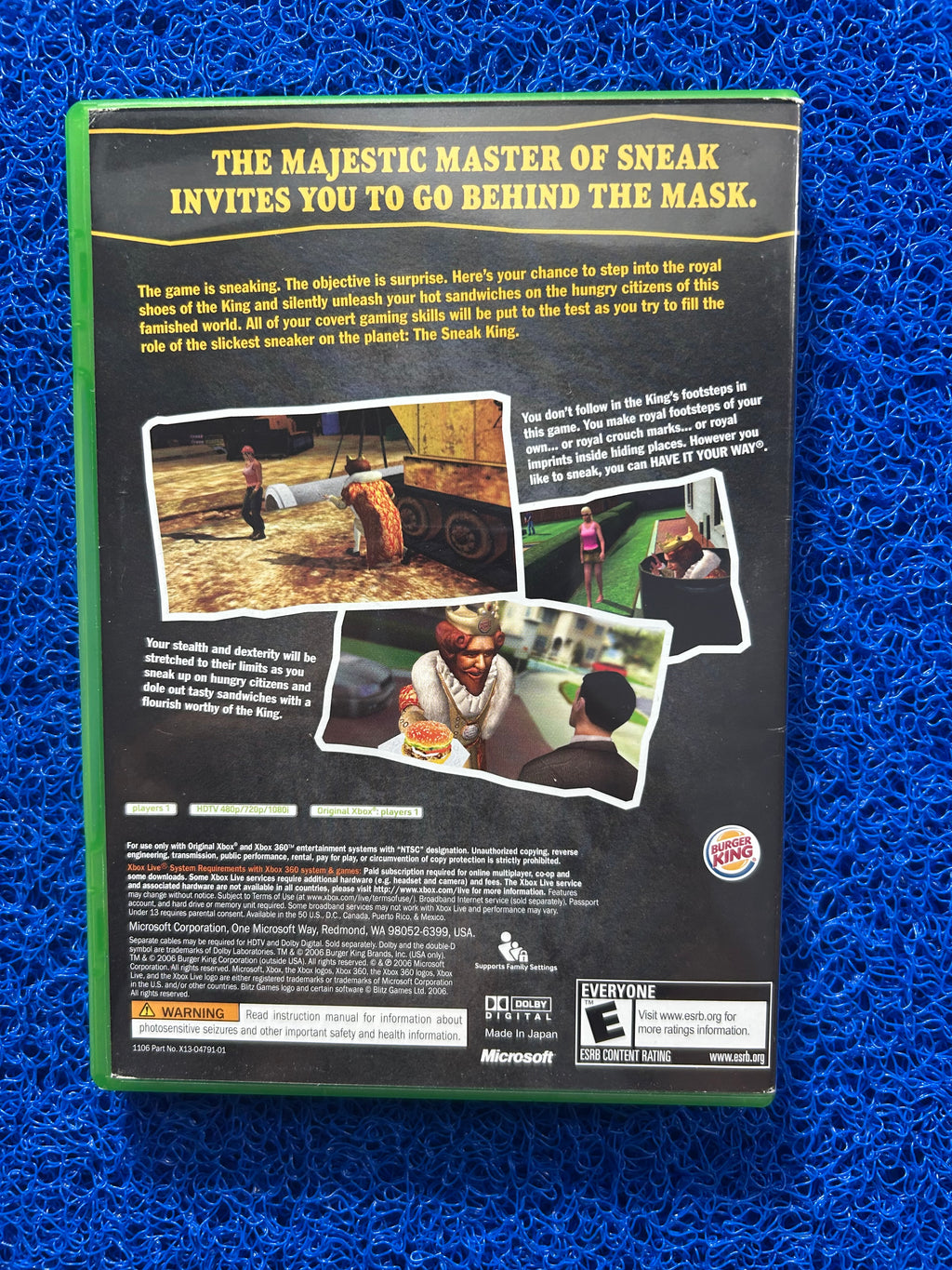 X360 Sneak king (A)