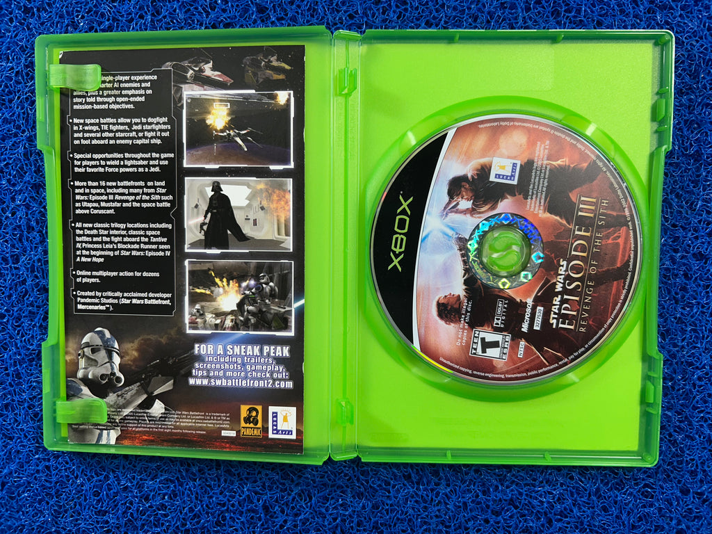 XBOX# Star wars episode III the revenge of the sith (A)