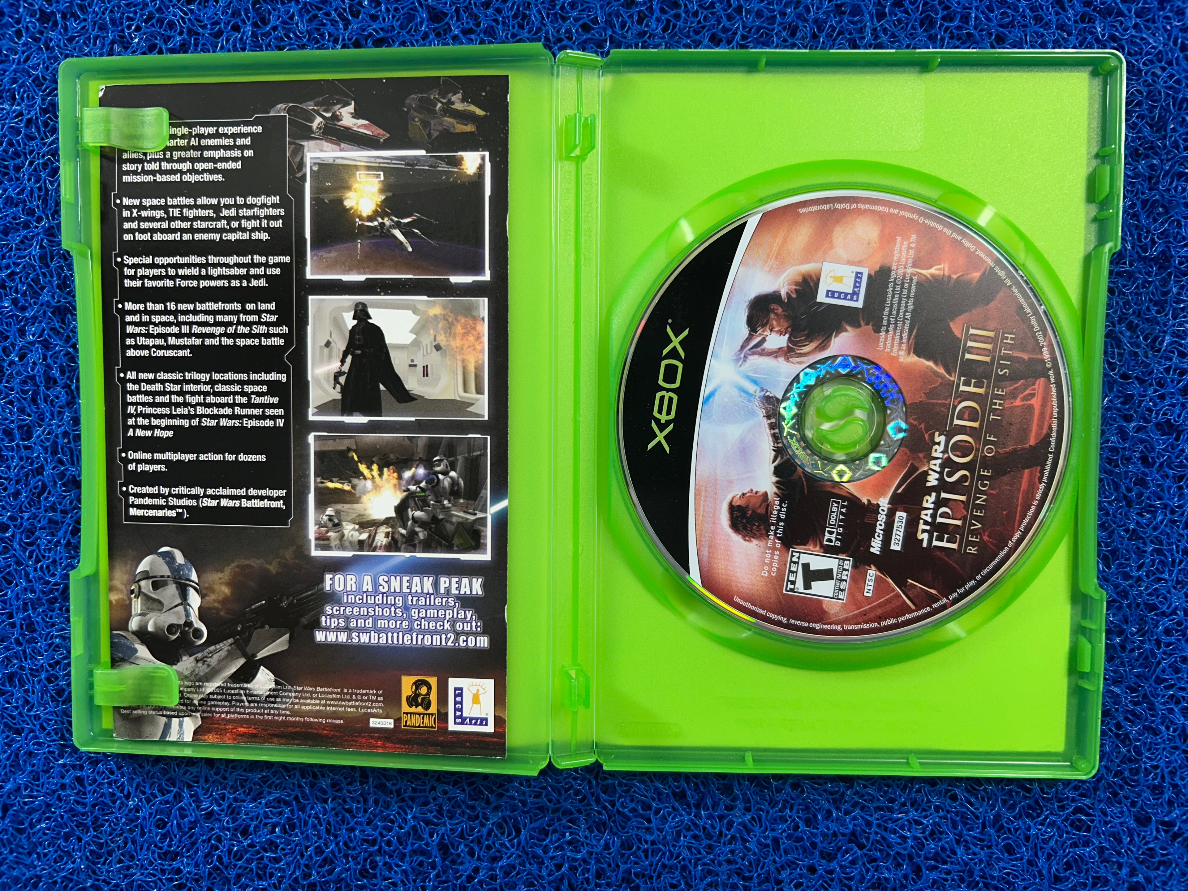 XBOX# Star wars episode III the revenge of the sith (A)
