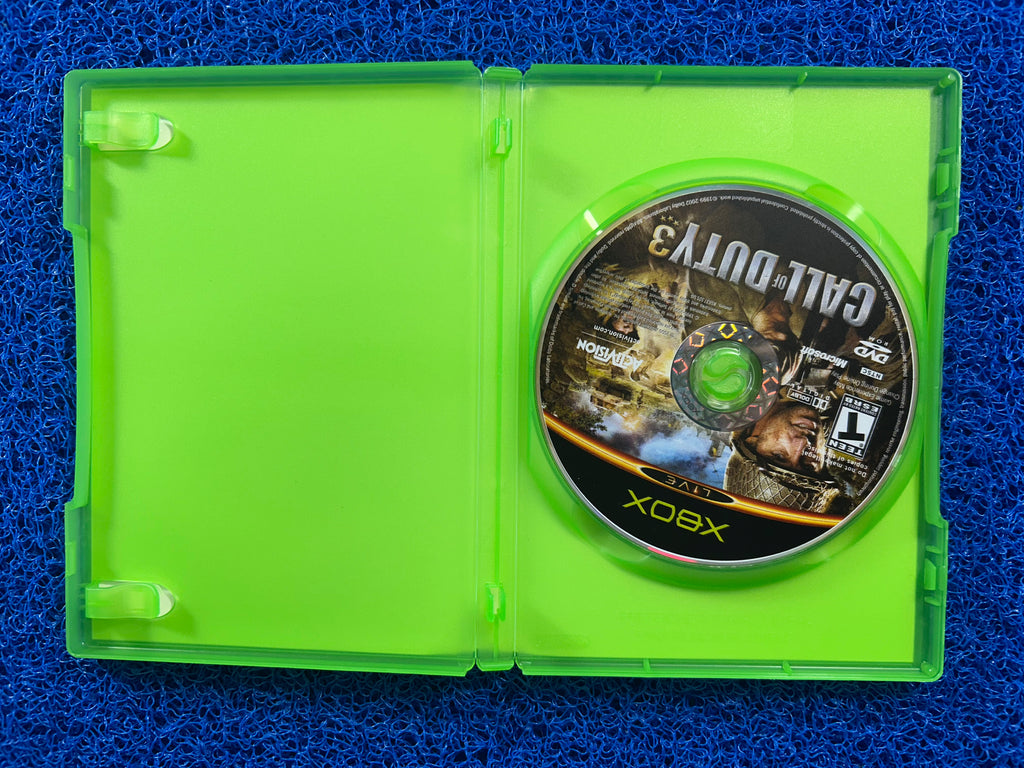 XBOX Call of duty 3 (A)