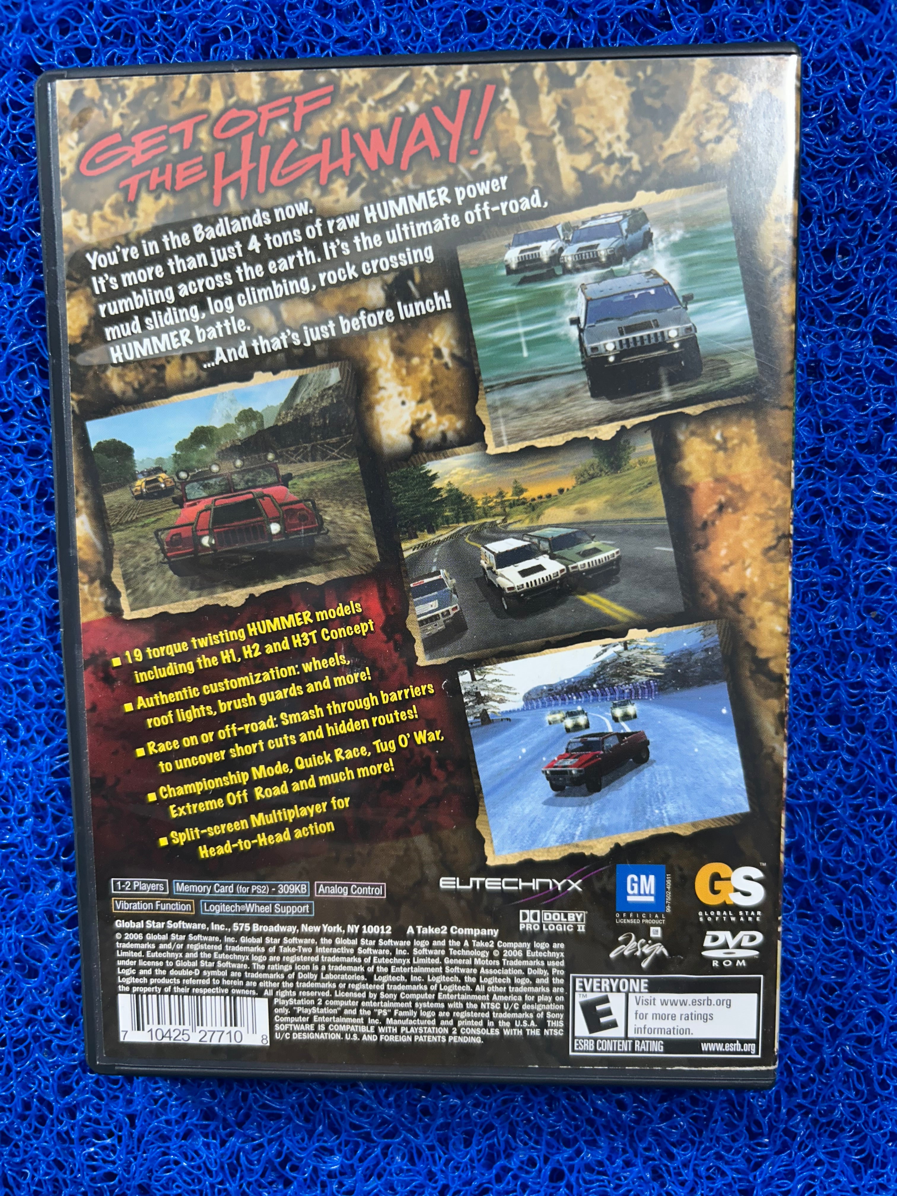 PS2 Hummer badlands (A)