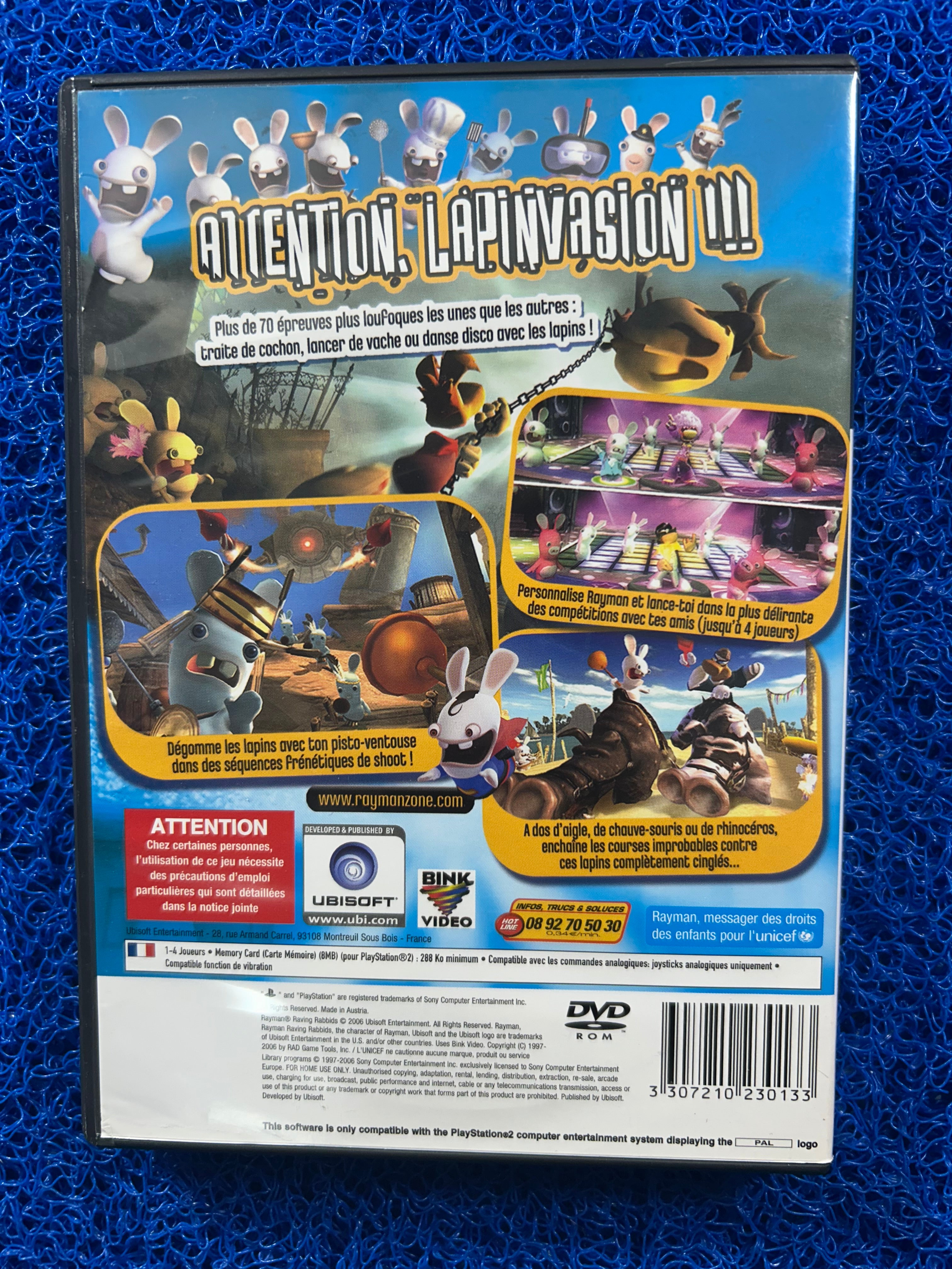 PS2 Rayman raving rabbids (E)
