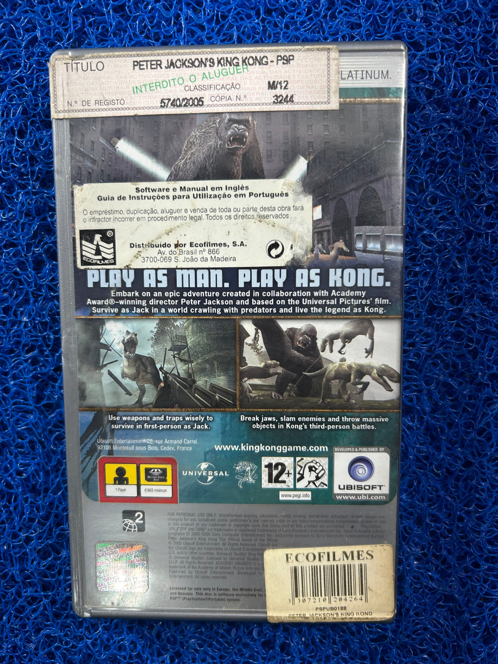 PSP King Kong (E)