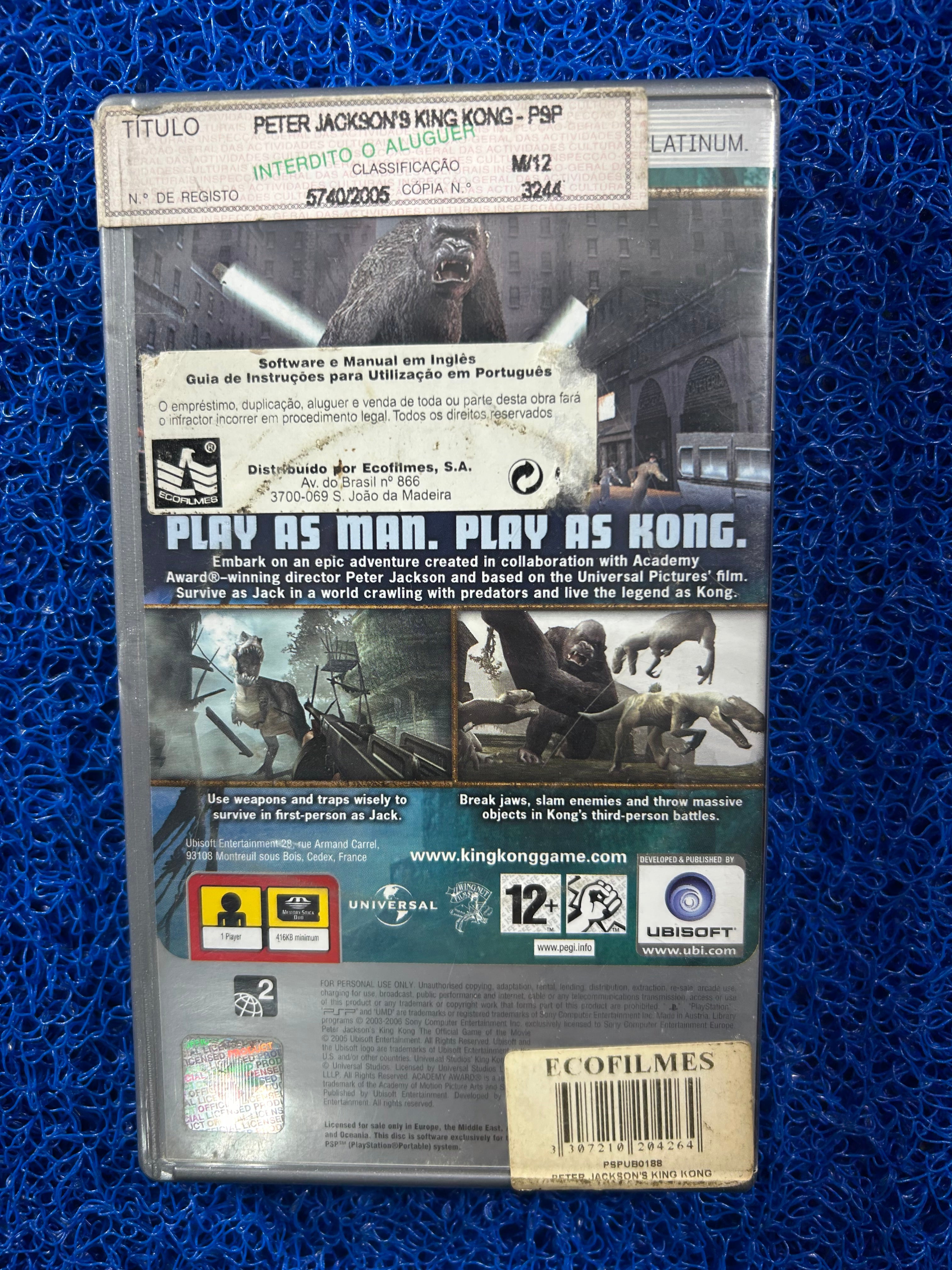 PSP King Kong (E)