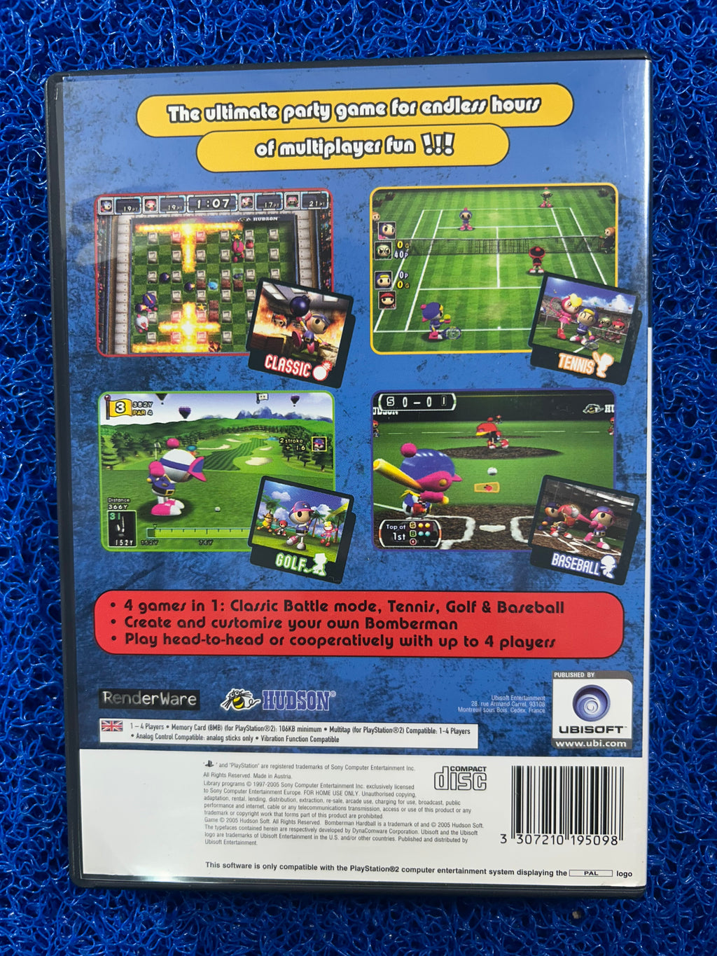 PS2 Bomberman hardball (E)