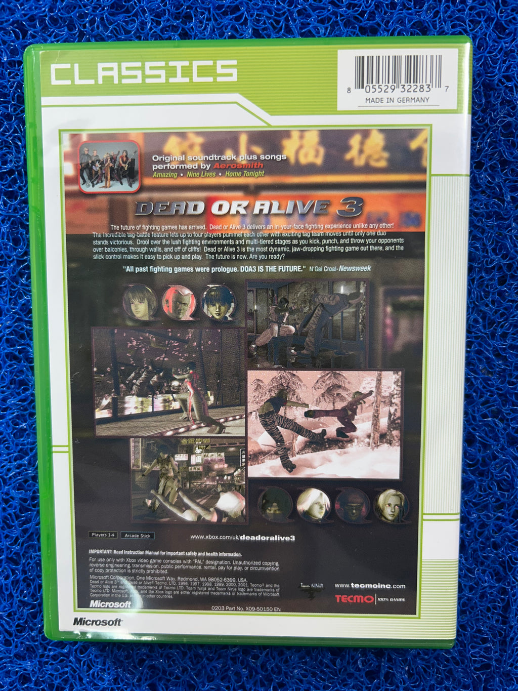 PS2 Dead or alive 3 (E)