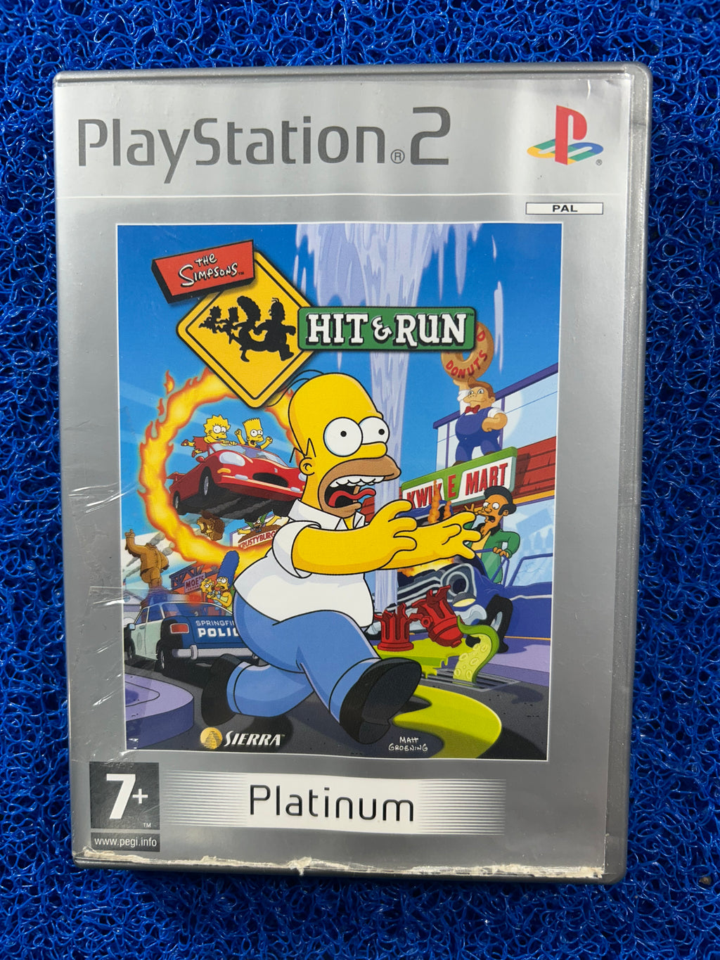 PS2 Simpsons hit and run (E)