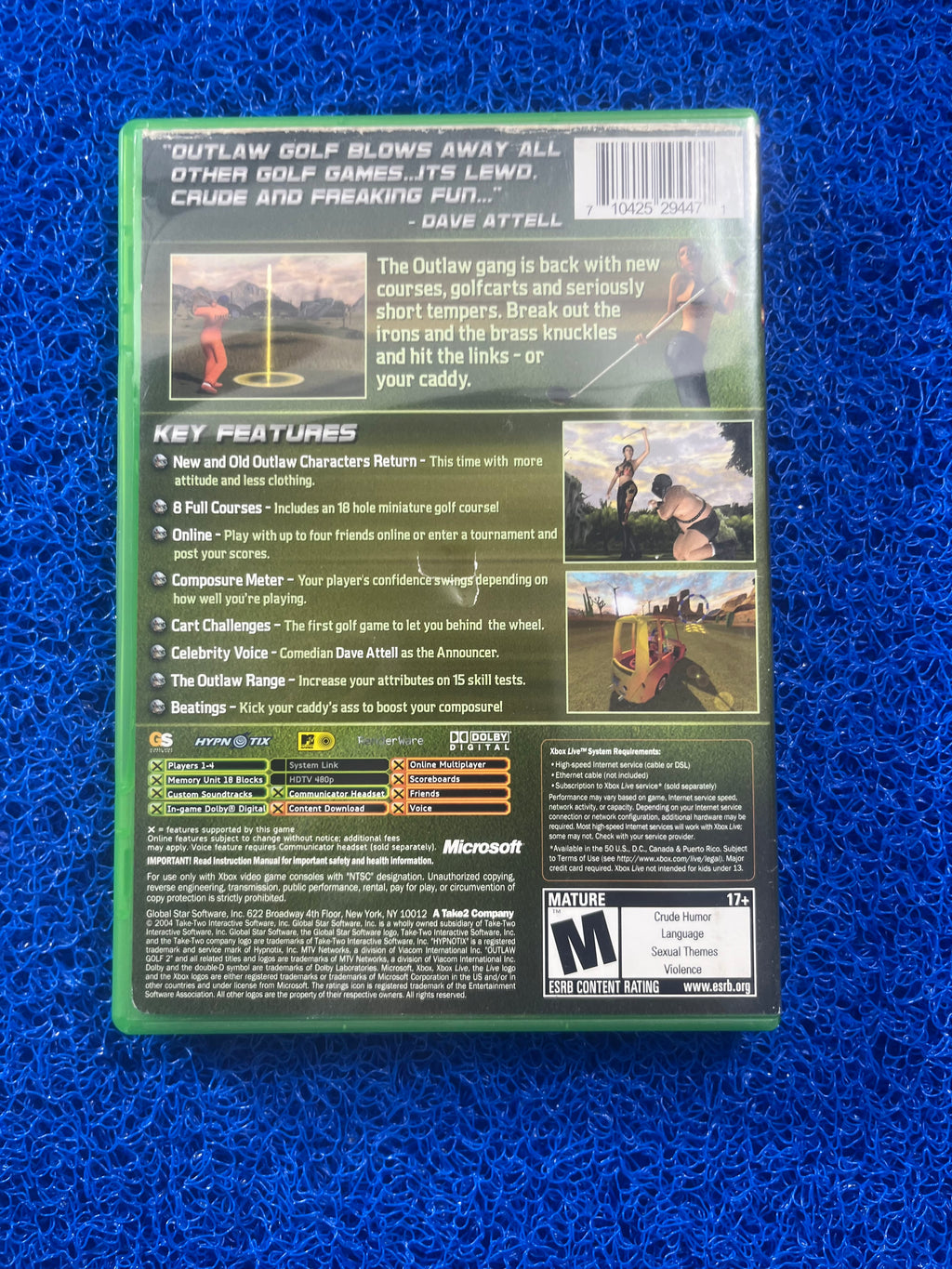XBOX Outlaw Golf 2 (A)