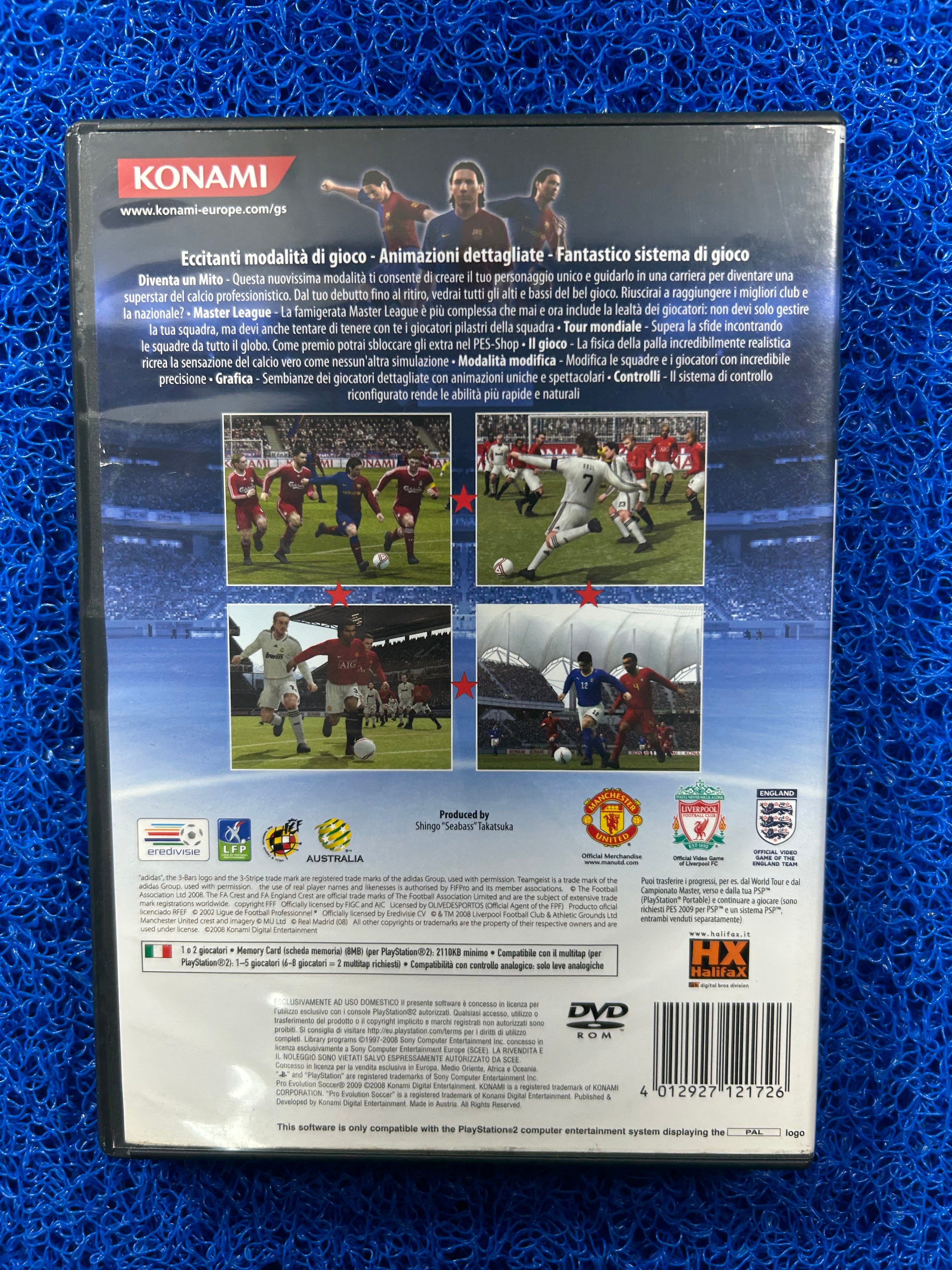 PS2 PES 2009 (E)