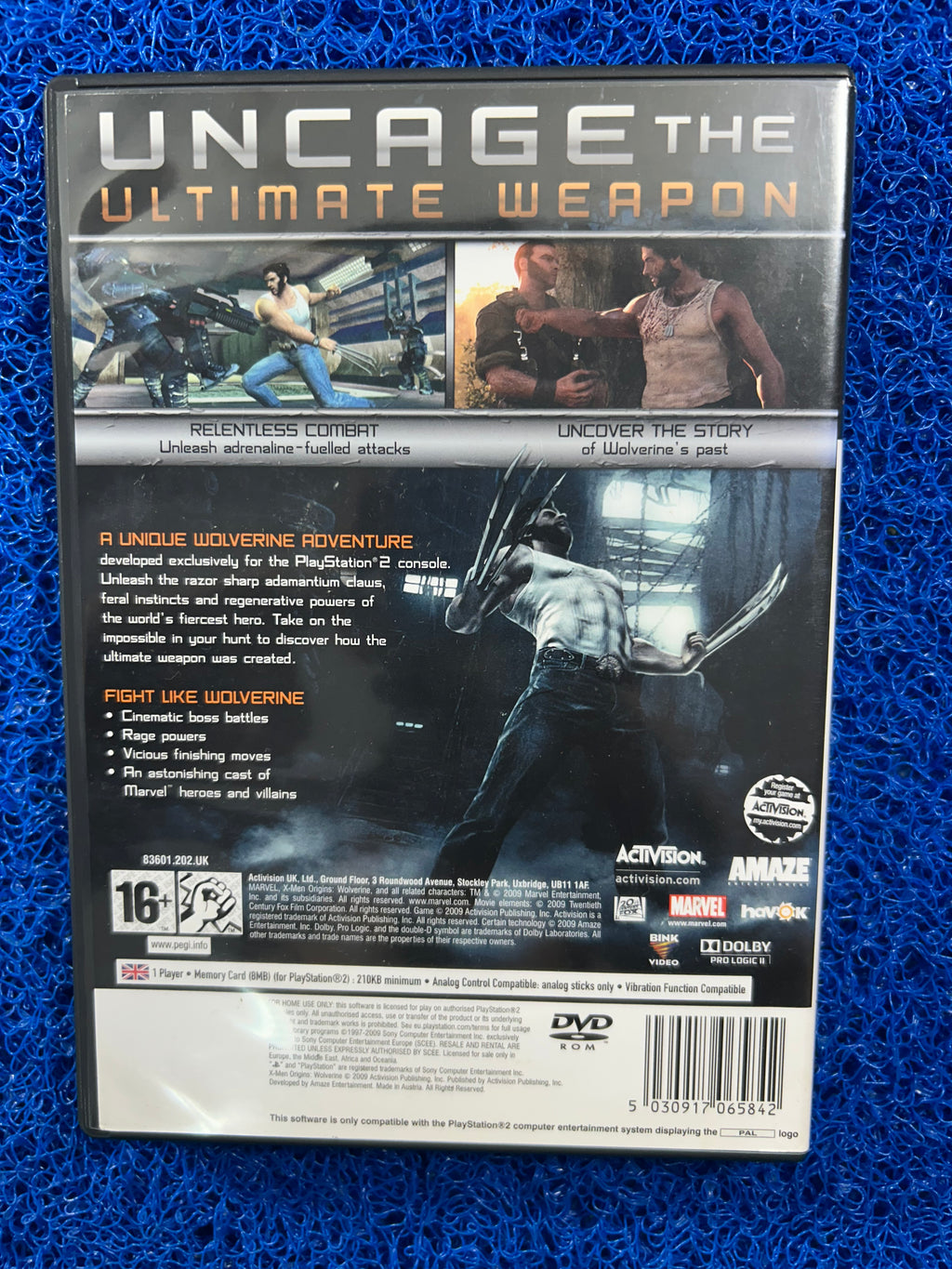 PS2 Xmen Wolverine (E)