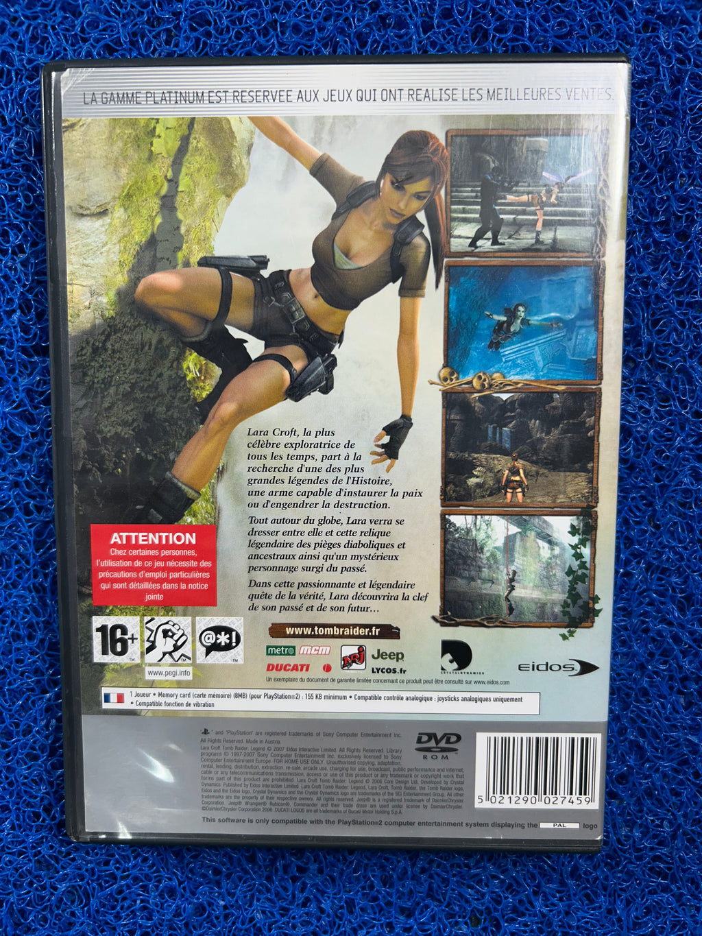 PS2# Tomb raider Legend (E)