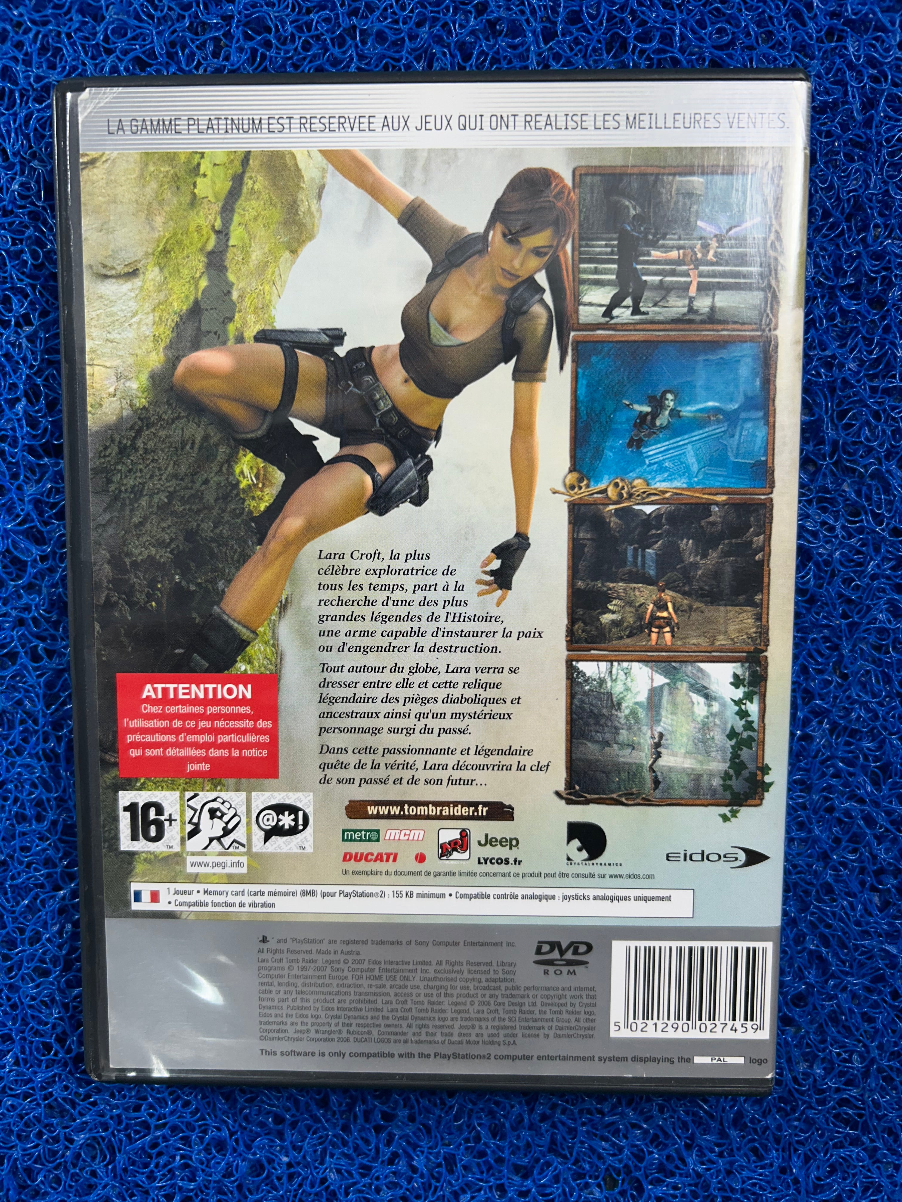 PS2# Tomb raider Legend (E)