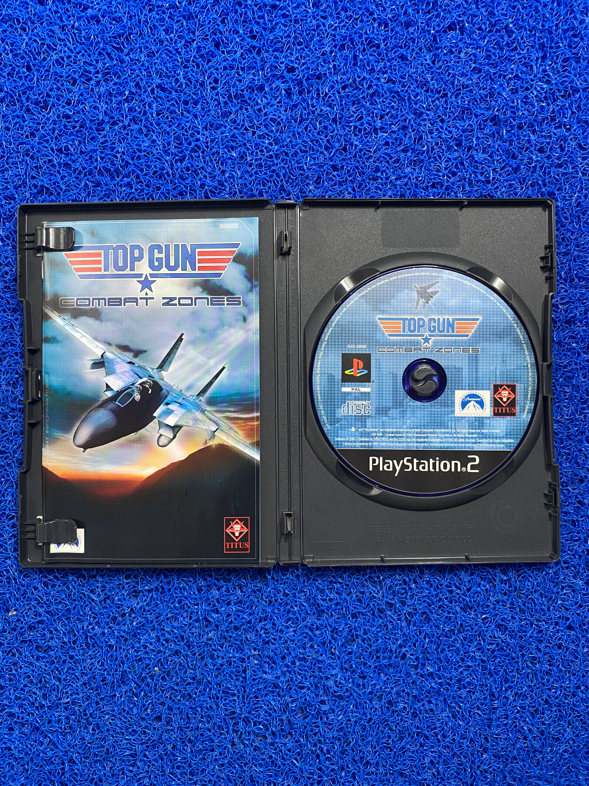 PS2# Top gun combat zones (E)
