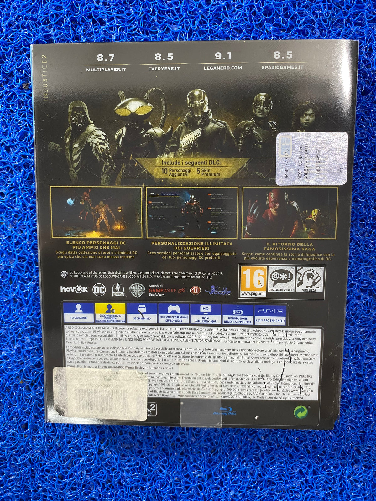 PS4# Injustice 4 collectors edition
