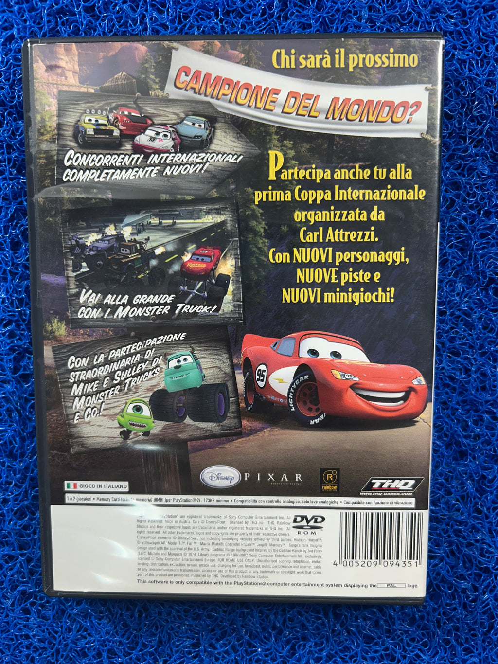 PS2 Cars mater national (E)