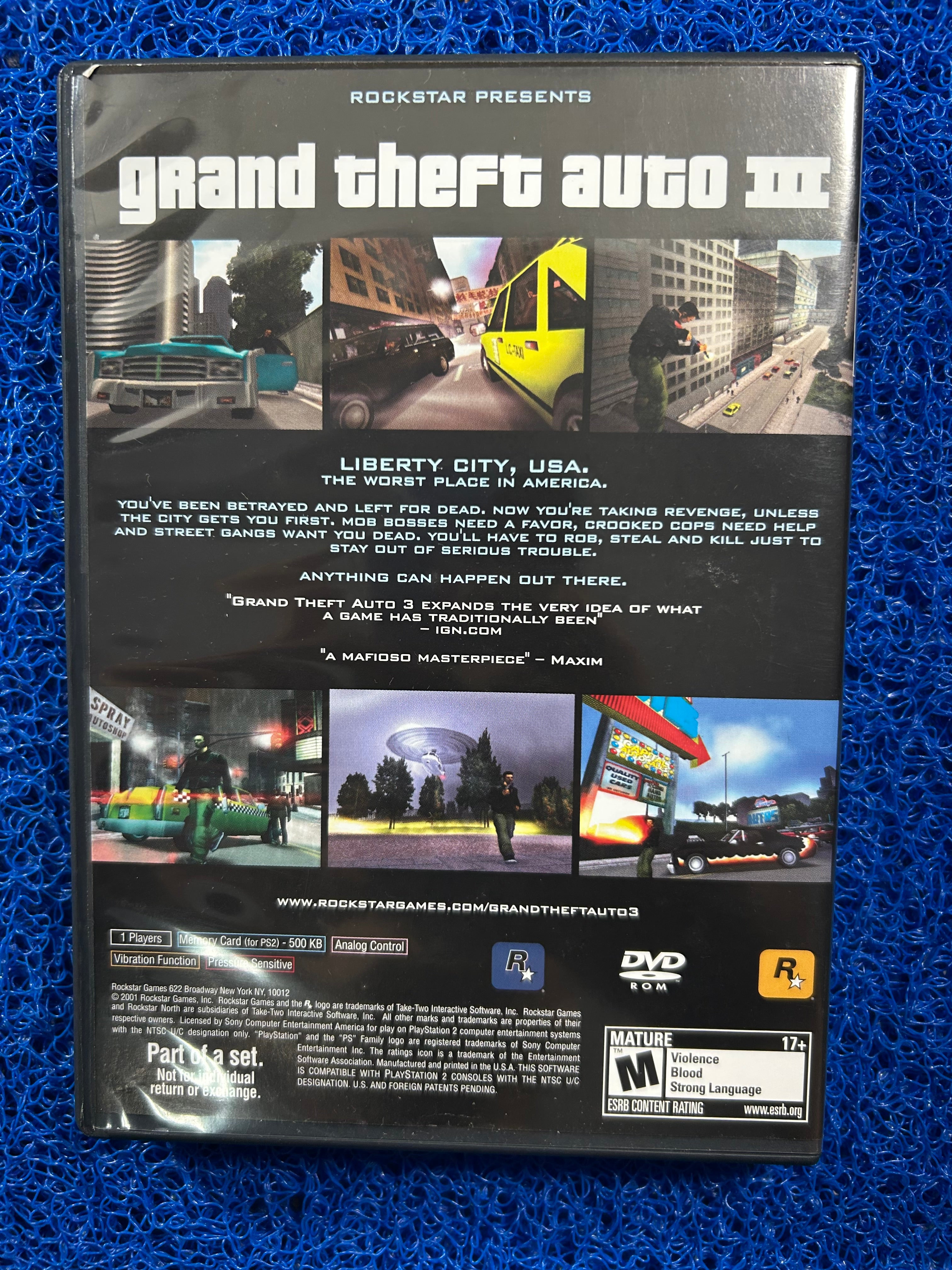 PS2 GTA III (A)