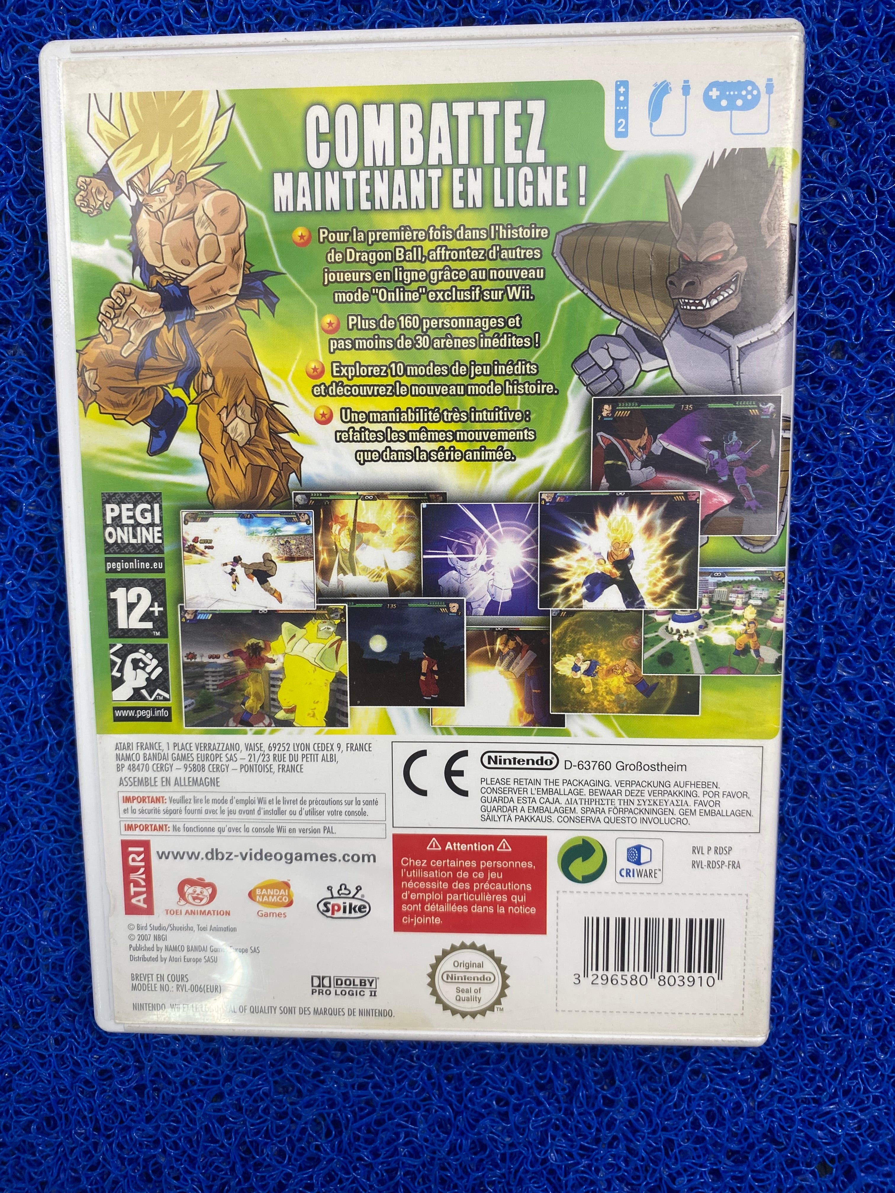 WII# Dragon ball z budokai tenkaichi 3 (E)