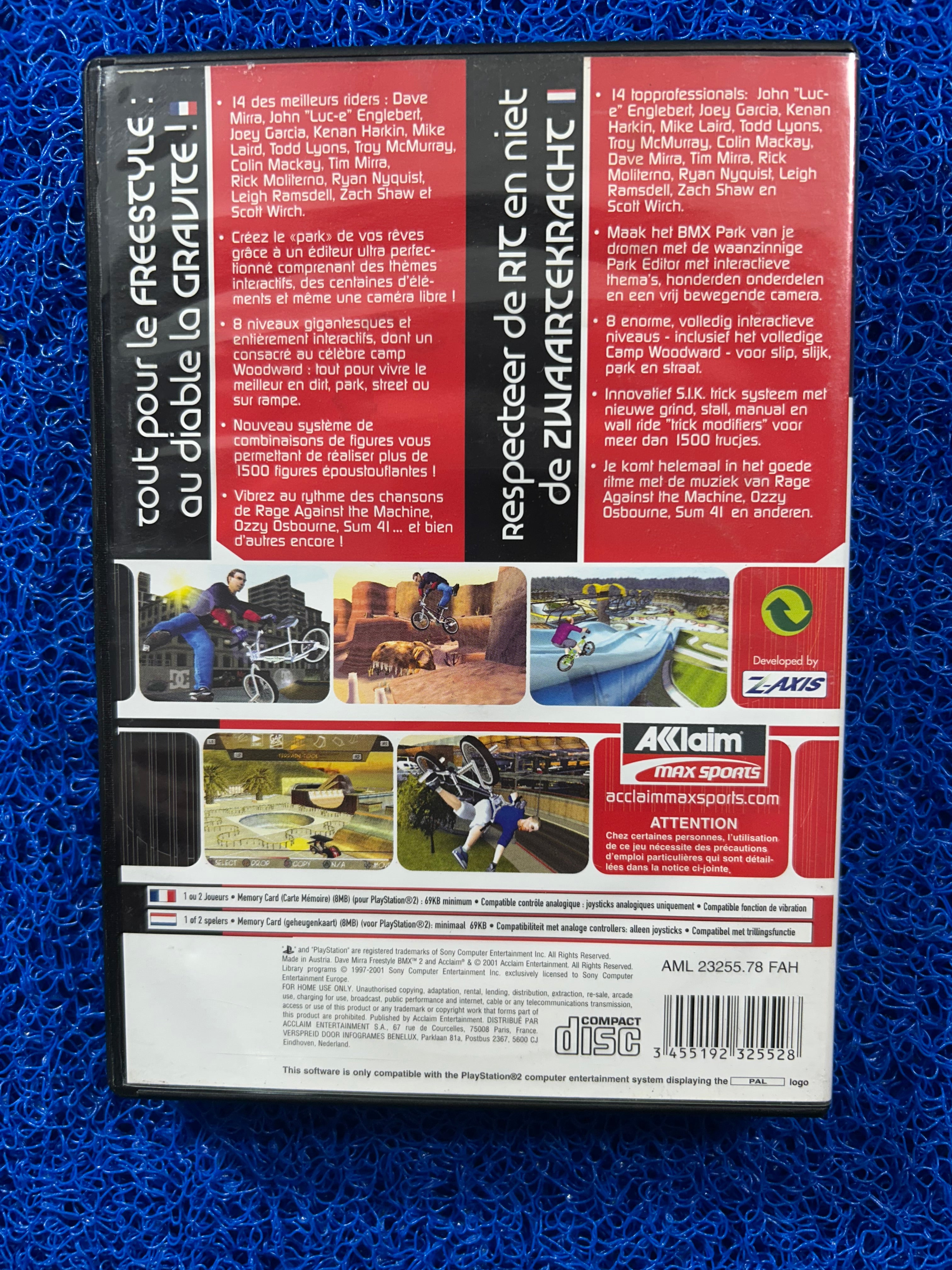 PS2 Dave mirra freestyle bmx 2 (E)