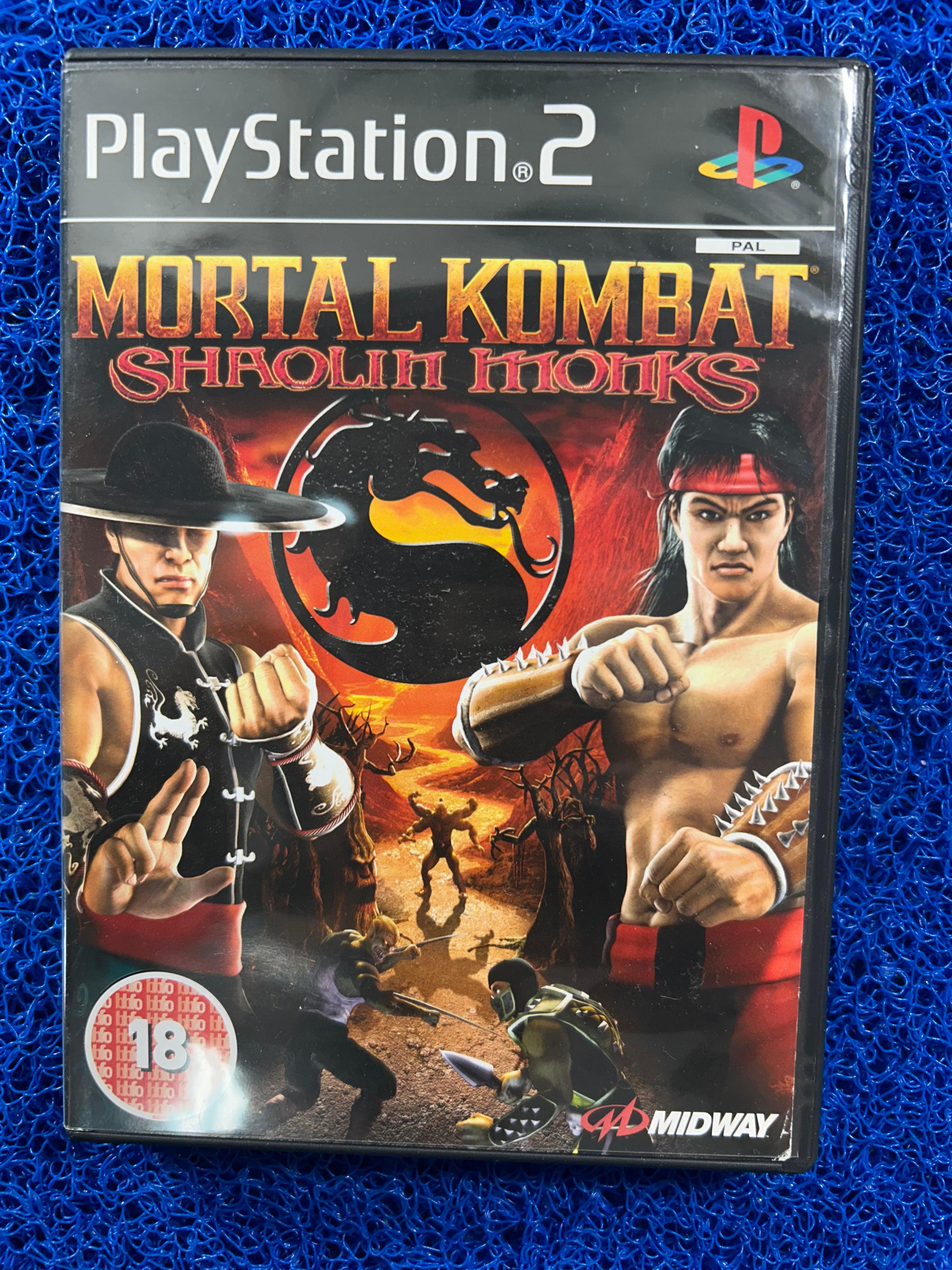 PS2 Mortal kombat shaolin monks (E)