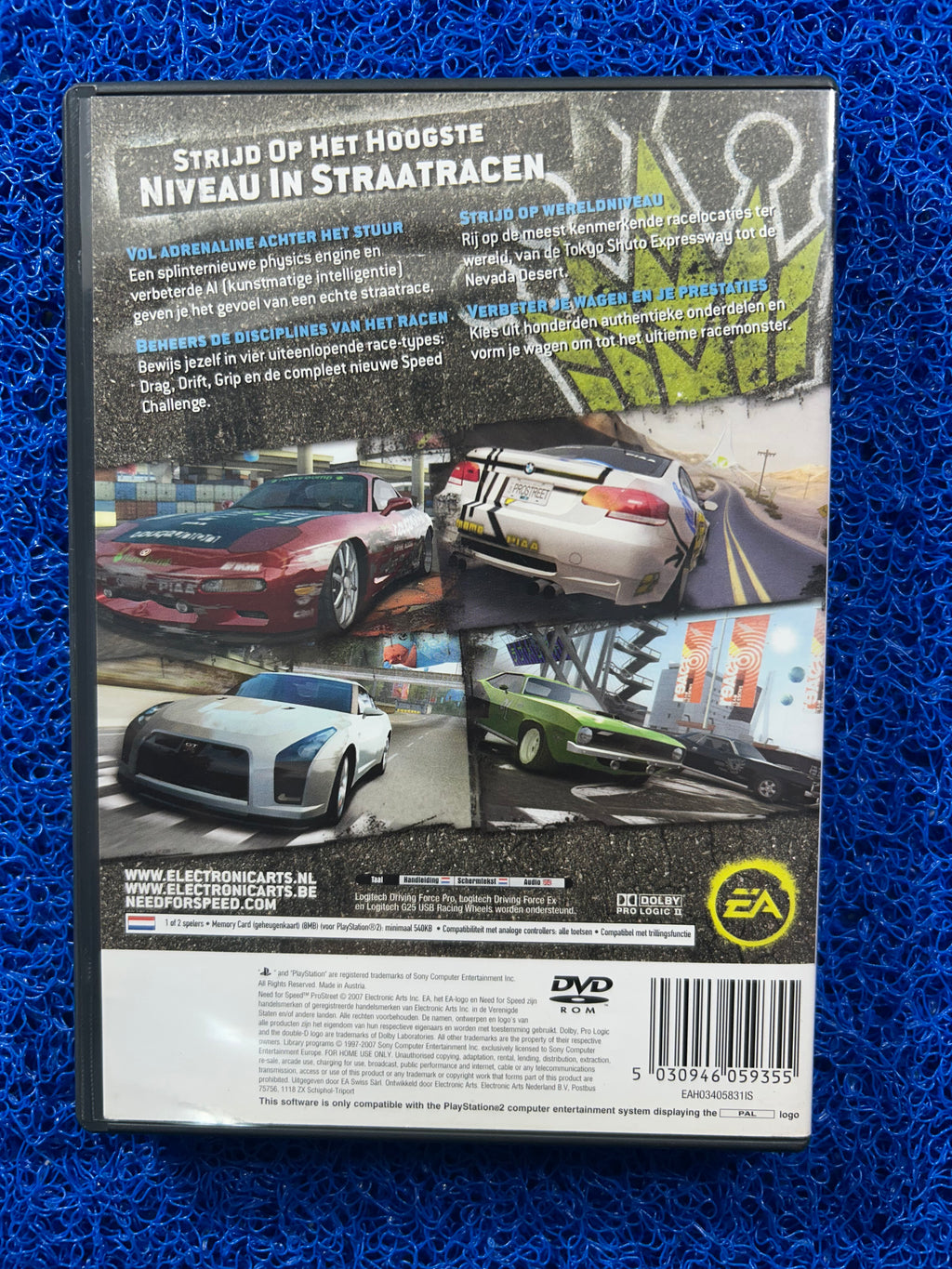PS2 Need for speed pro street (E)