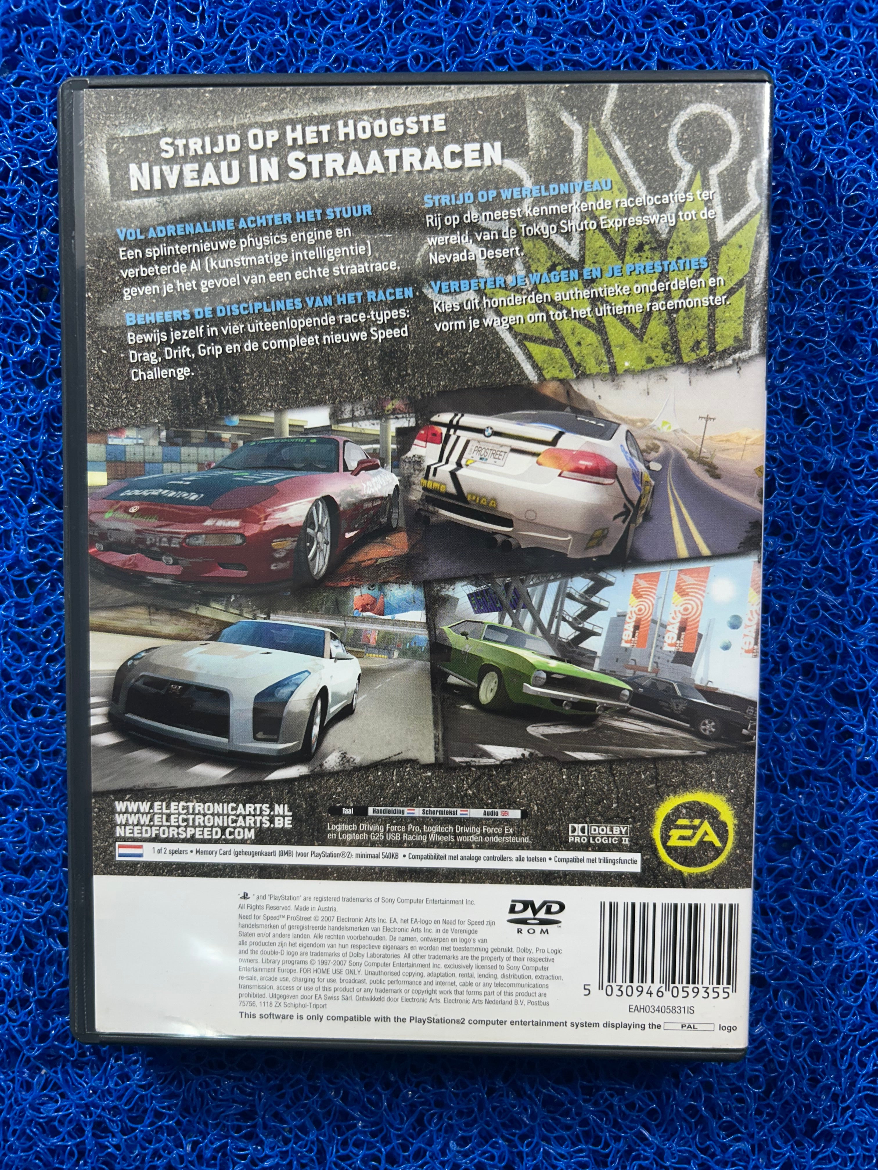 PS2 Need for speed pro street (E)